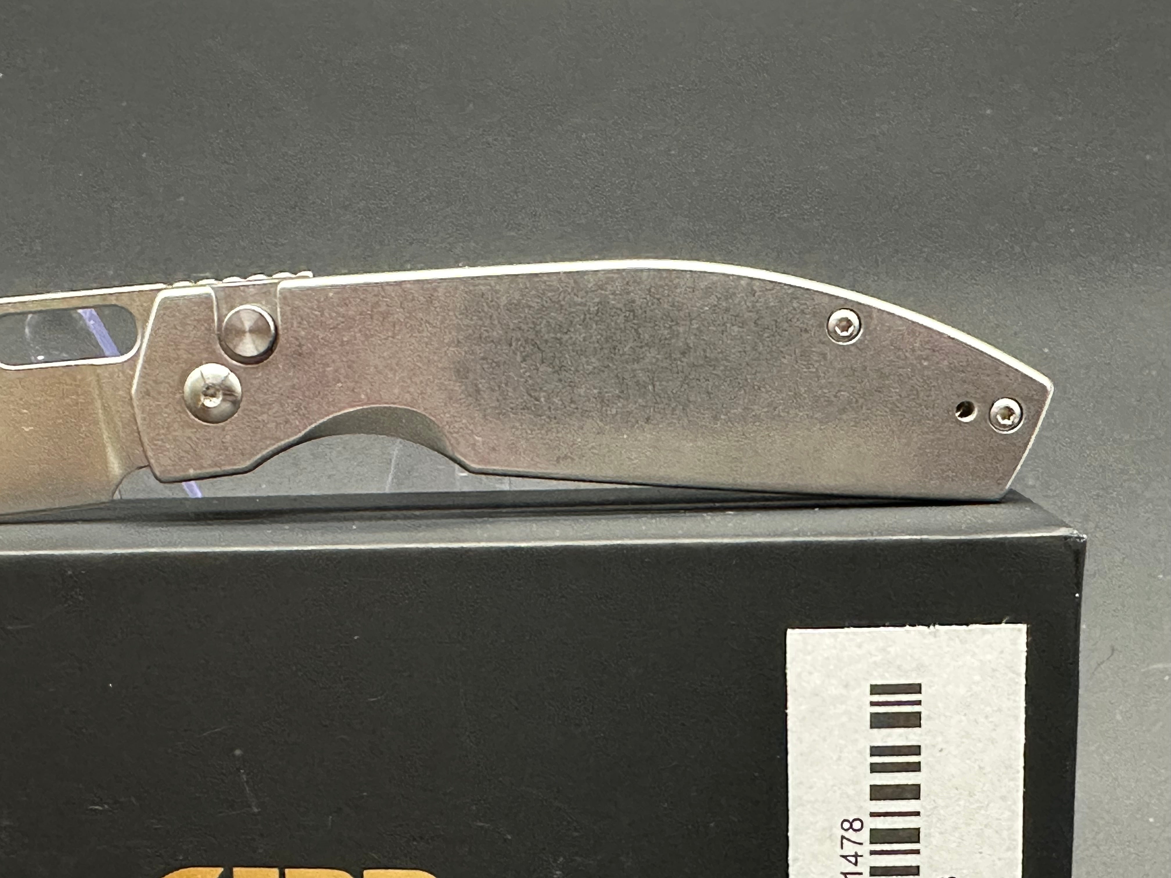 CJRB Ekko Button Lock Folding Knife J1929B - EDC Pocket Knife for Camping, Hiking & Outdoor Activities