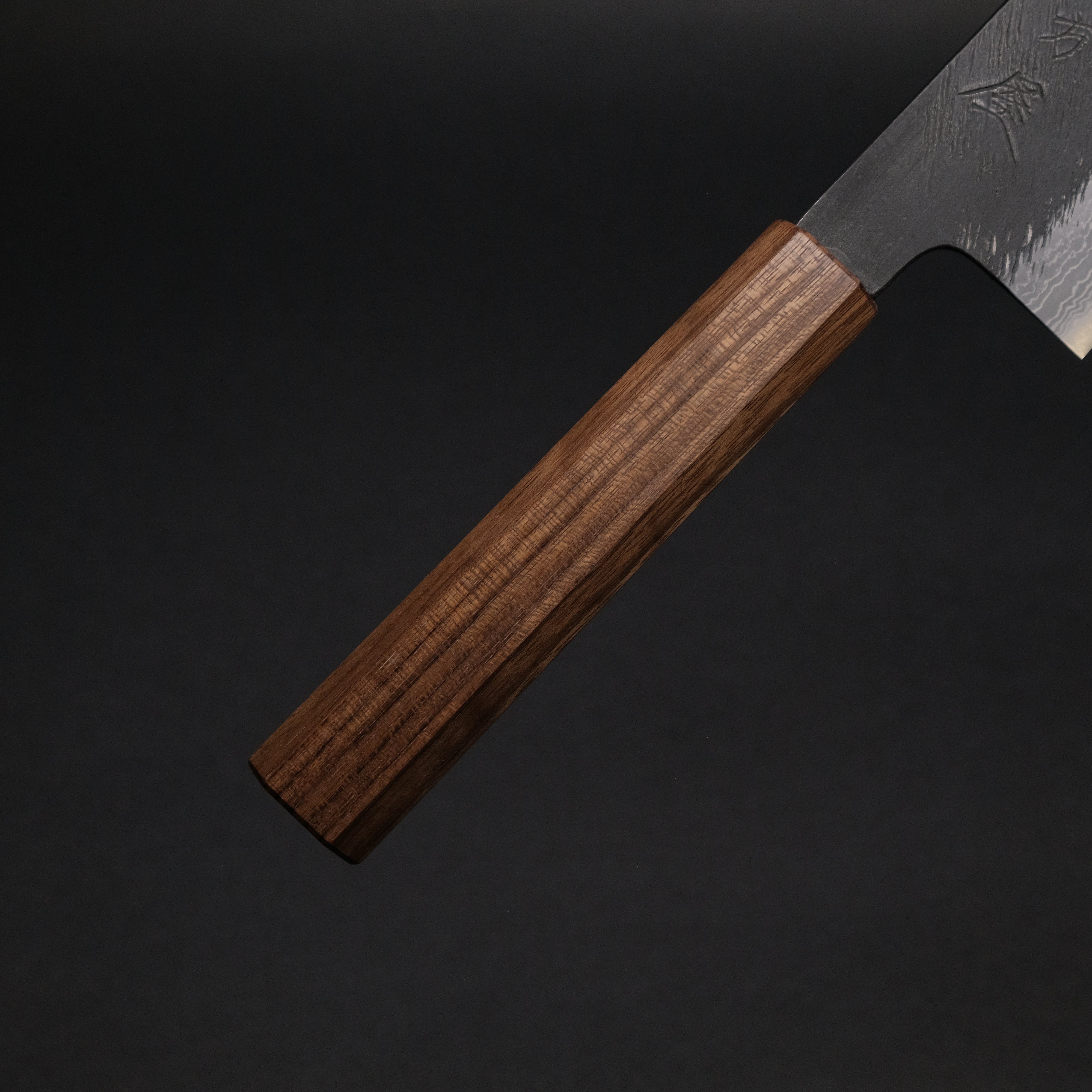 Premium Ajikataya White #2 Matsuba Damascus Gyuto 210mm Japanese Chef Knife with Ebony Handle - Perfect for Sushi, Meat Slicing & Professional Kitchen Use (#14)