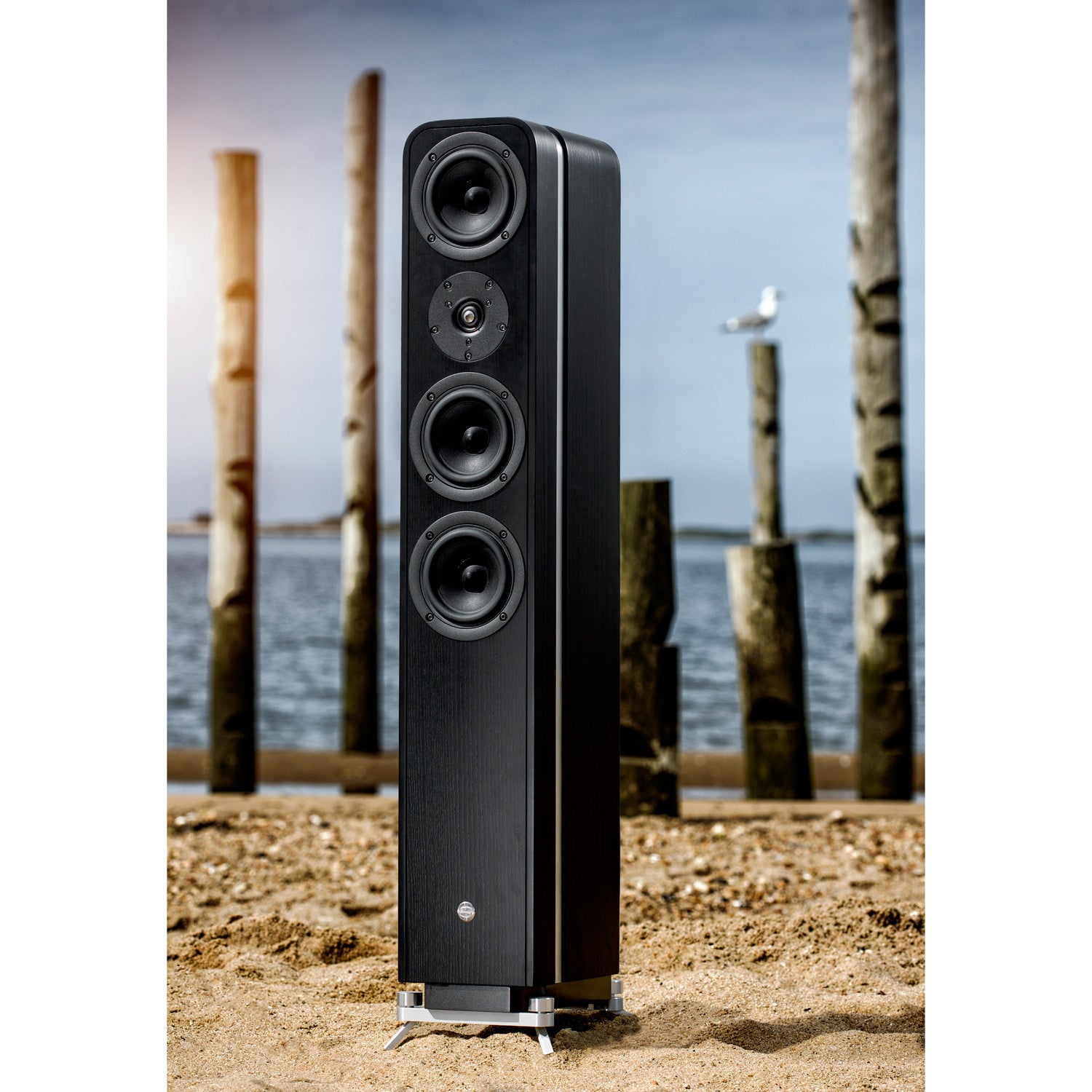 GamuT Phi5 i Floorstanding Loudspeaker - High-End HiFi Stereo Speakers for Home Theater & Music Listening (Pair, Floor Model, Demo Available) - Perfect for Living Room Audio Systems & Audiophile Sound Experience