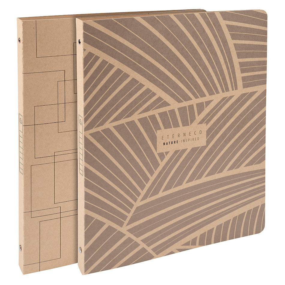 Exacompta Eterneco 4-Ring A4 Cardboard Binder Folder - Durable Office & School Supplies for Organizing Documents & Papers