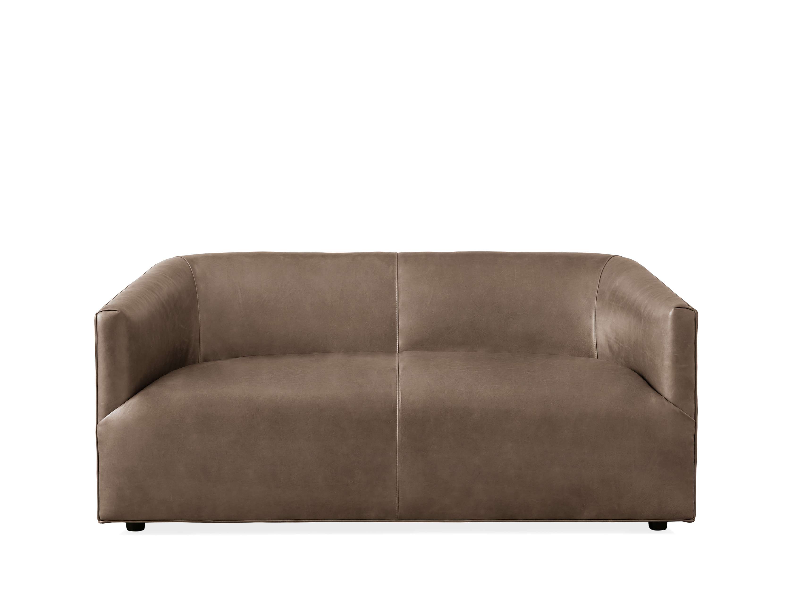 Ellison Genuine Leather Sofa - Modern Comfortable Living Room Couch for Home, Office & Lounge - Perfect for Relaxing, Entertaining & Stylish Decor