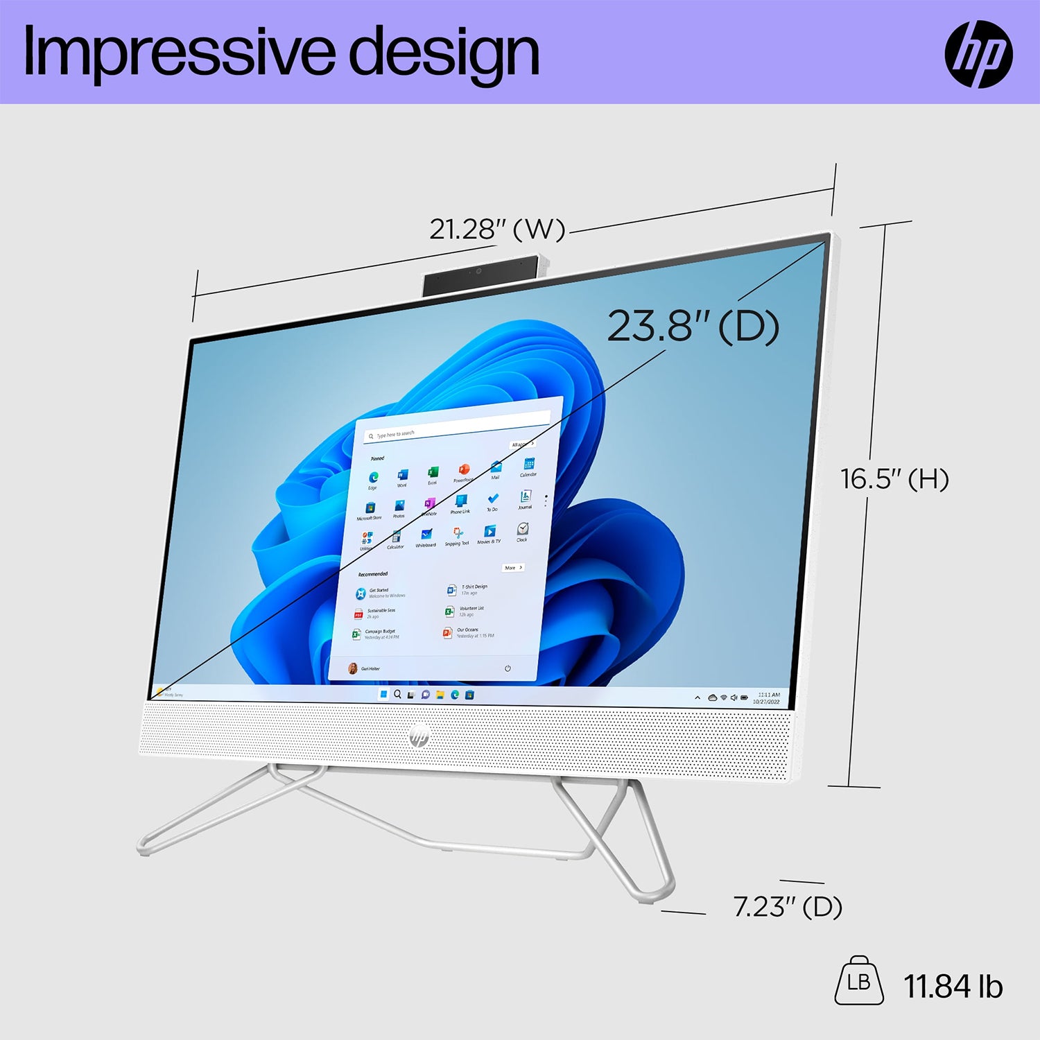 HP Essential 23.8
