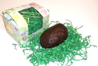 Scott's Cakes 1 Pound Blueberry Cream Filled Dark Chocolate Easter Eggs - Perfect for Easter Gifts, Holiday Treats & Dessert Platters