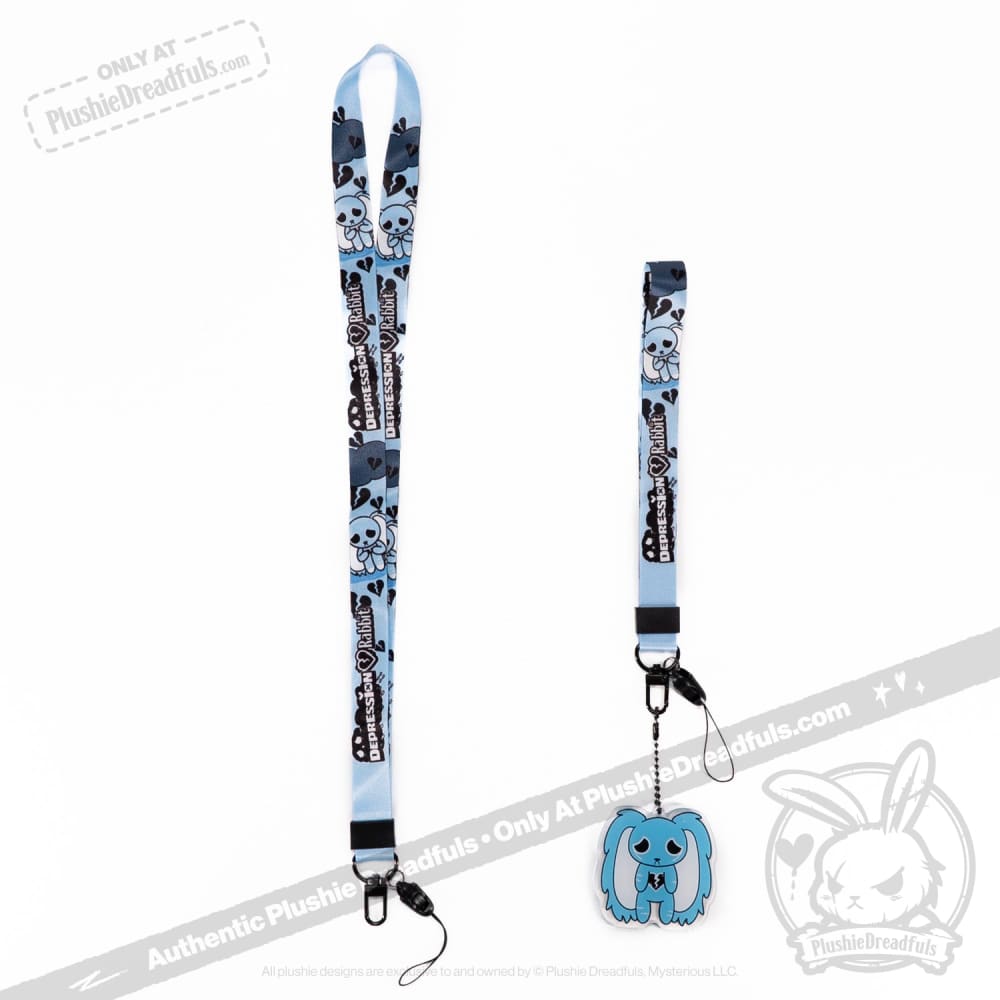 Plushie Dreadfuls Lanyard Strap - Soft & Durable Keychain Holder for ID Badges, Keys & Accessories | Perfect for Work, School & Conventions
