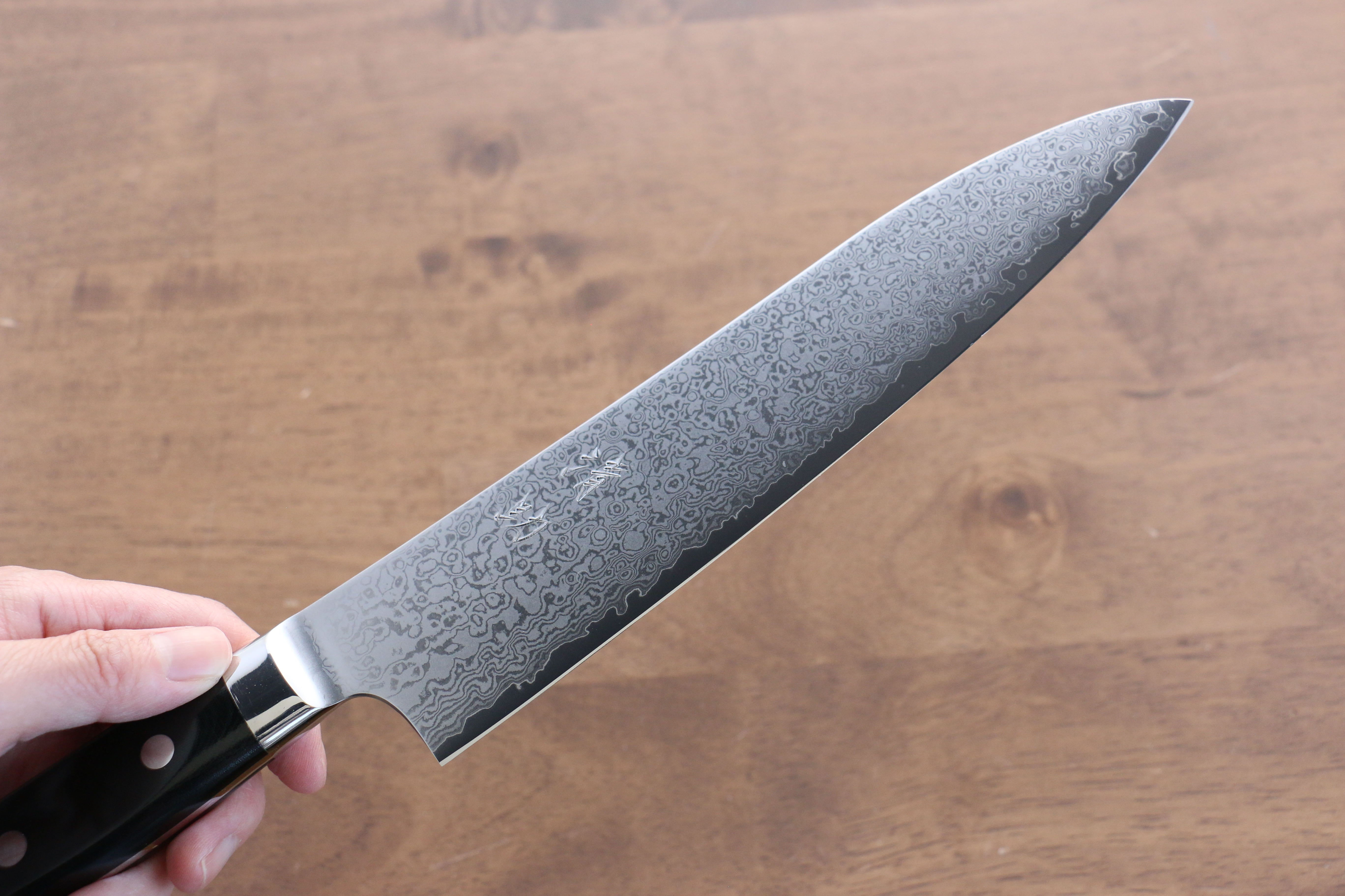 Premium Seisuke VG10 33-Layer Damascus Gyuto Chef Knife 210mm with Micarta Handle - Perfect for Professional Chefs & Home Cooking, Slicing, Dicing & Precision Cutting