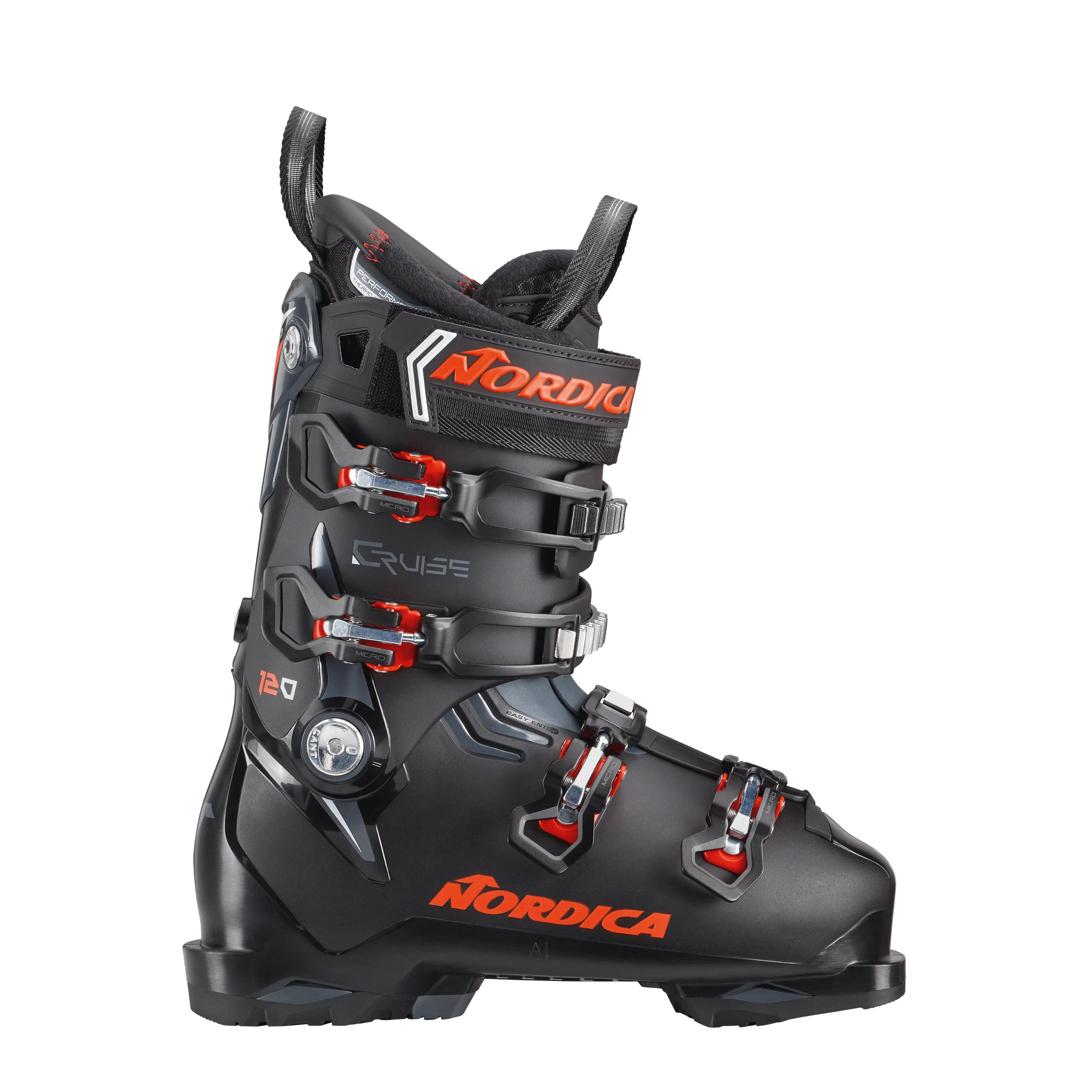 Nordica The Cruise 120 Ski Boots 2026 - High-Performance Alpine Ski Boots for Men & Women - Perfect for All-Mountain Skiing & Freeride Adventures