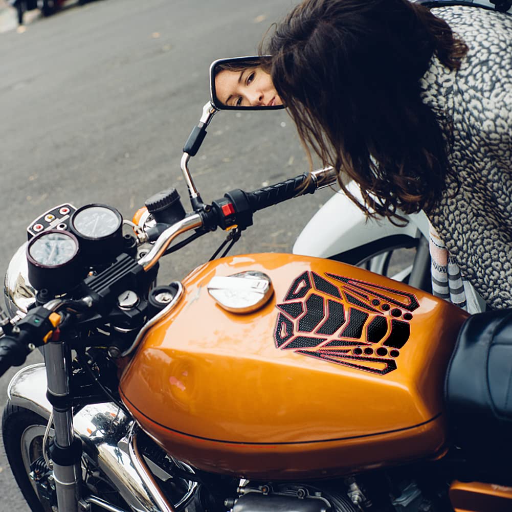Motorcycle Tank Protector Sticker - Self-Adhesive Scratch Repair for Motorbike Styling & Protection - Perfect for Bike Customization & Hood Protection