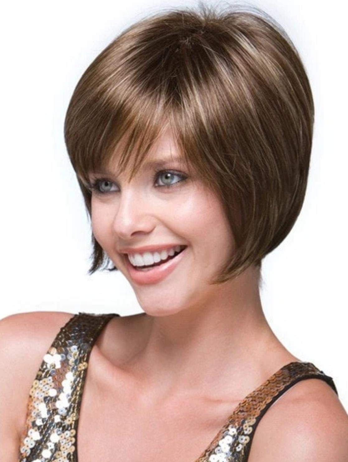 Audrey Wig by Rene Paris - Dark Chocolate Synthetic Hair Wig with Free Wide Tooth Comb & Christy's Wigs Care Guide - Perfect for Cosplay, Daily Wear & Hair Loss Solutions