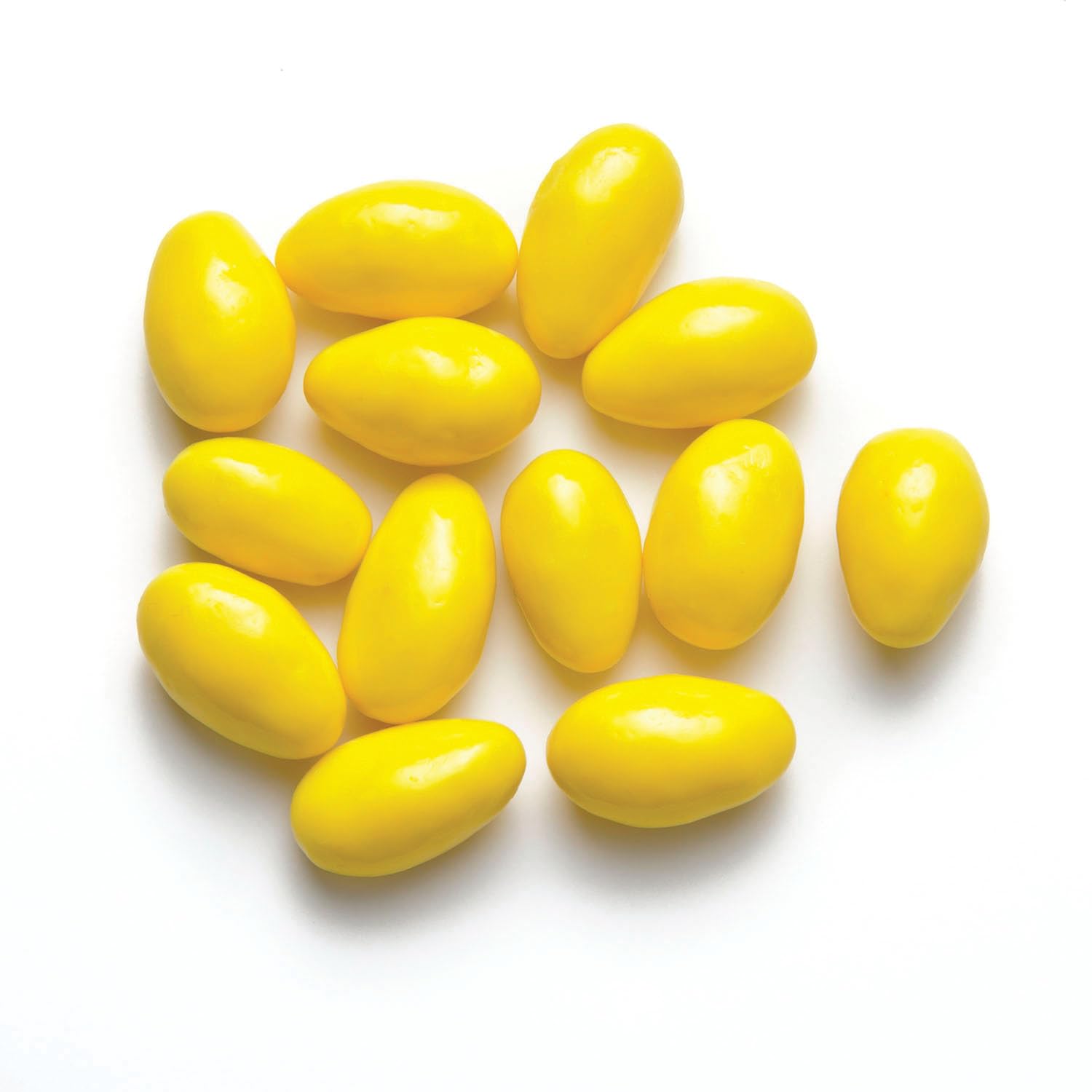 Premium Limoncello Chocolate Covered Almonds - 3 Lbs Bulk Pack | Gourmet Italian Dessert Snacks for Parties, Gifts & Healthy Treats