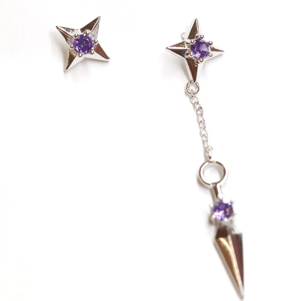 Team 7 Anime Naruto Earrings - Stylish Cartoon Character Jewelry for Cosplay, Gift & Daily Wear