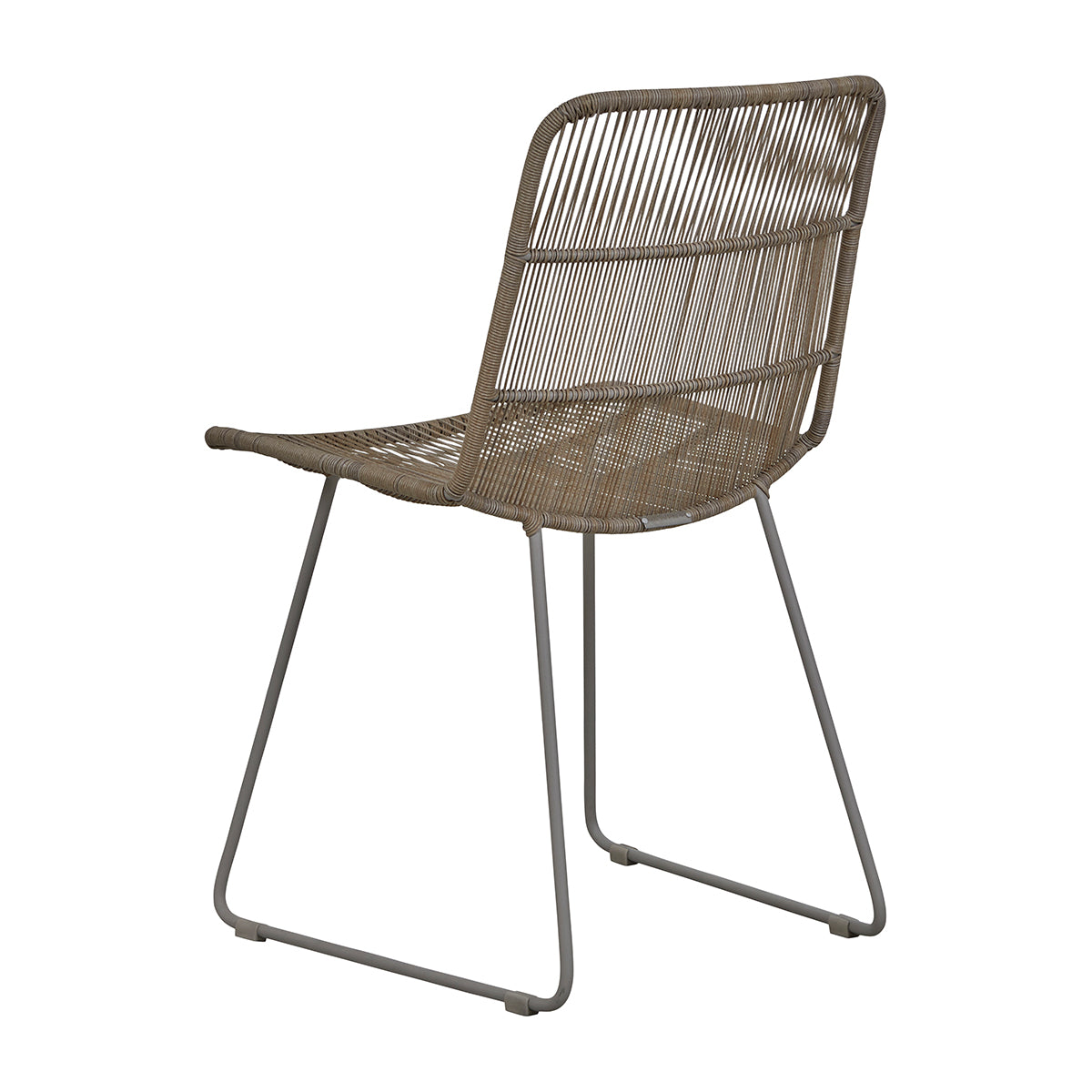 Granada Sleigh Dining Chair - Solid Wood Upholstered Side Chair for Kitchen, Dining Room, and Office - Comfortable and Stylish Seating Solution