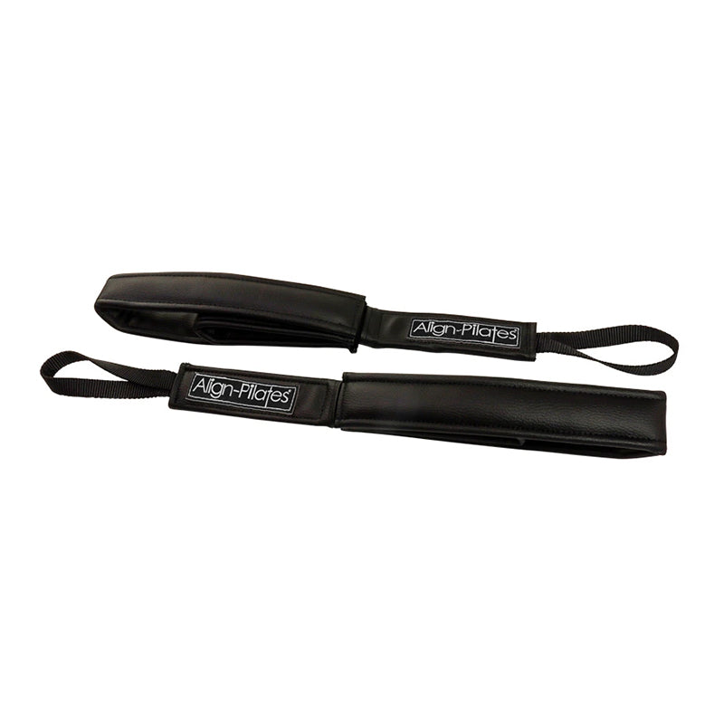 Align Pilates Double Loop Deluxe Vinyl Straps for Yoga, Stretching & Physical Therapy - Premium Exercise Bands for Home Workouts & Gym Training