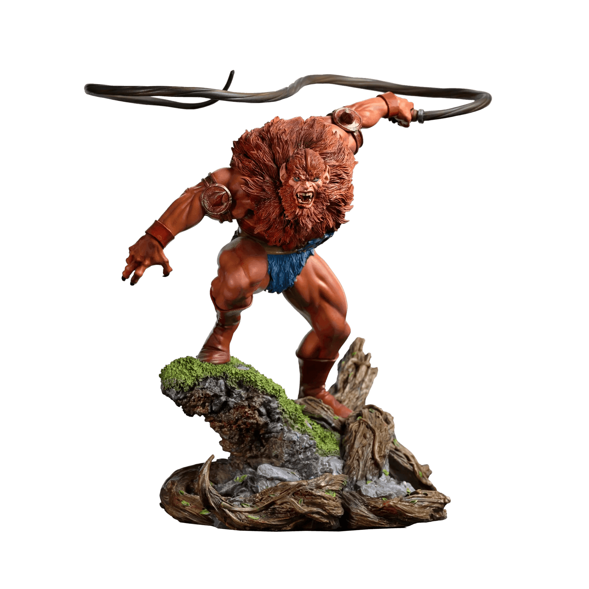 Iron Studios Masters of the Universe Beast Man BDS Art Scale 1/10 Statue - Collectible Action Figure for Display & Home Decor