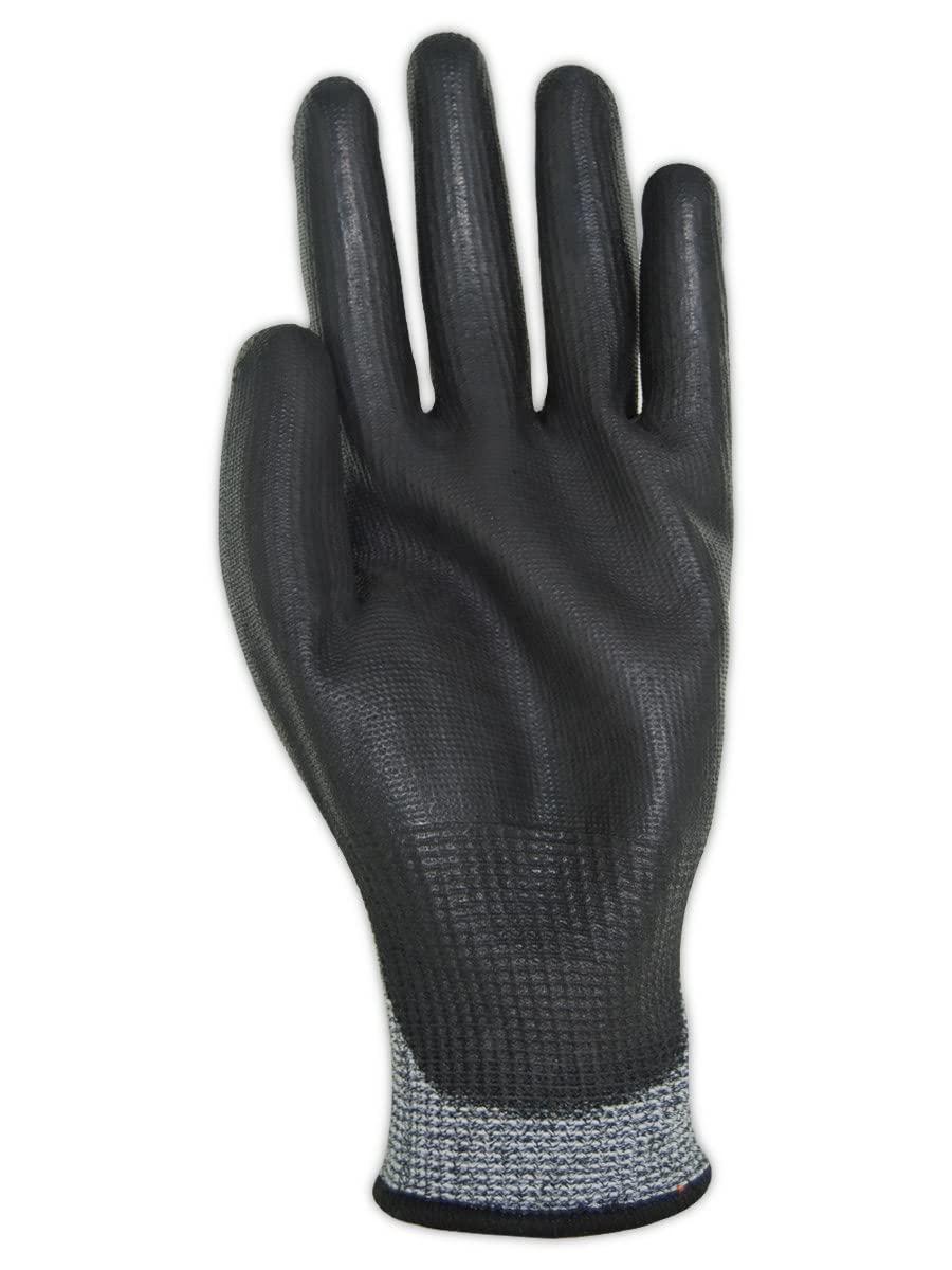 **MAGID Griffin Gear ANSI A2 Polyurethane Coated Work Gloves - 108 Pairs, Size 7/Small (GPD252) - Durable & Grip-Enhanced for Construction, Warehouse & DIY Projects**