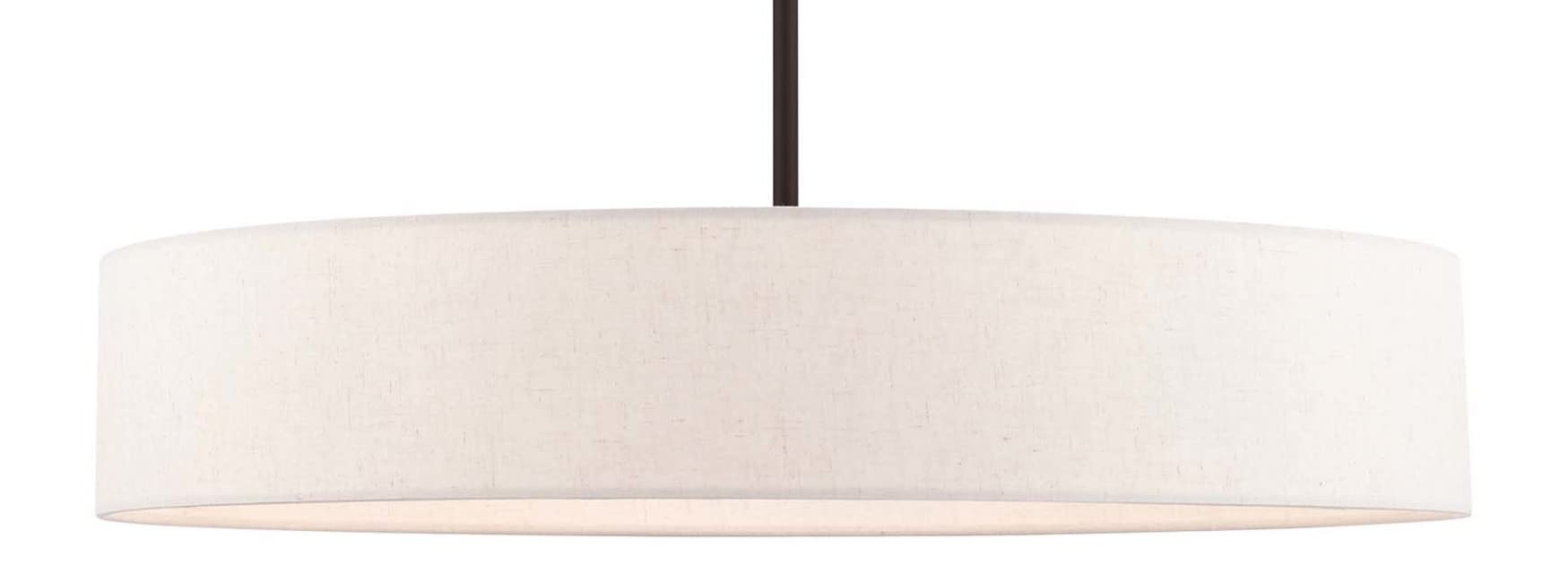 Livex Lighting 46035-07 5-Light Bronze Chandelier - Elegant Dining Room Ceiling Fixture for Home Decor & Interior Design