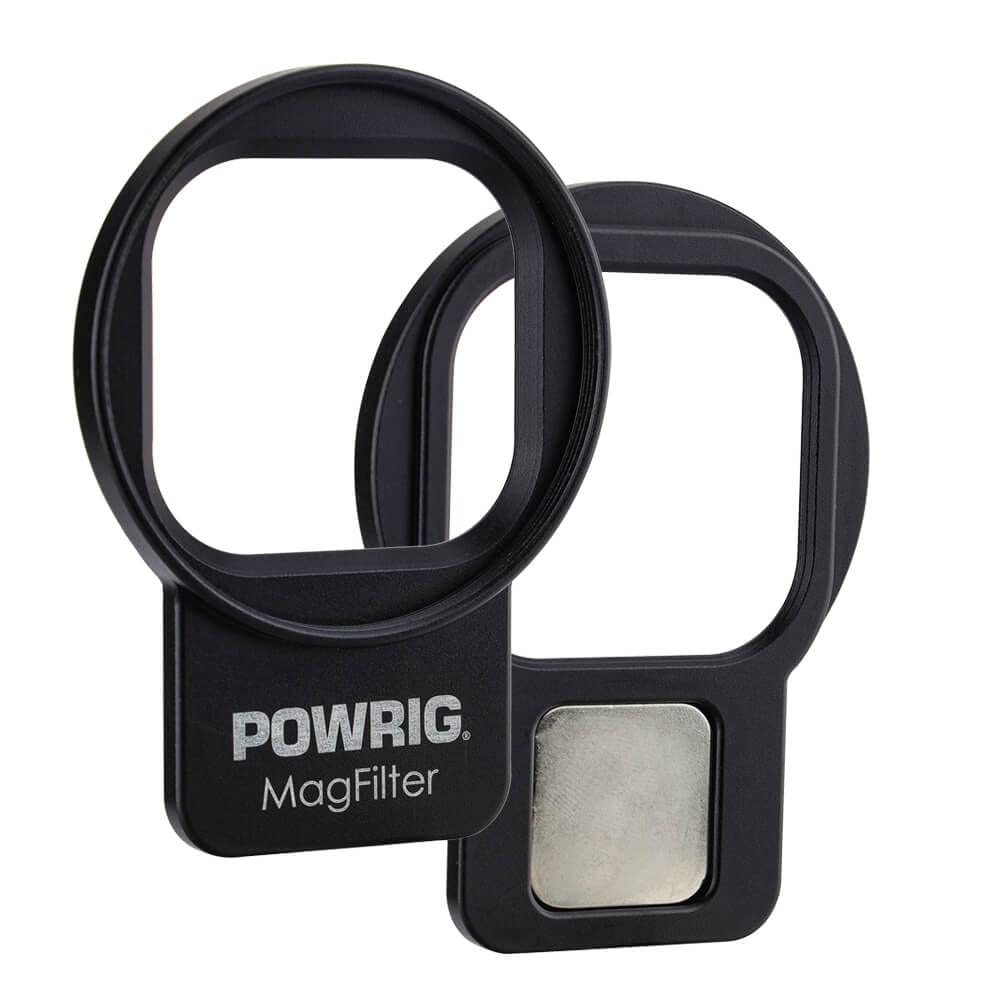 52mm Magnetic Camera Lens Filter Mount Compatible with iPhone 13/13 Pro Max/12 Pro Max - Perfect for Photography, Vlogging & Outdoor Adventures