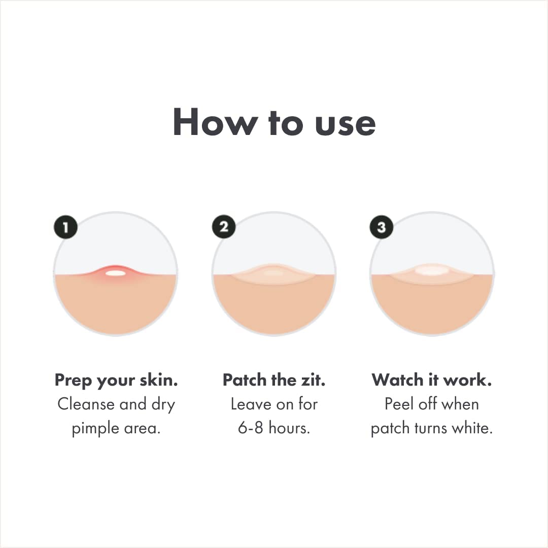 Mincerfit 24-Pack Invisible Acne Pimple Patches - Hydrocolloid Zit Stickers for Face & Body, Absorbing Pimple Treatment for Covering Blemishes & Breakouts | Perfect for Overnight Spot Treatment & Daily Acne Care