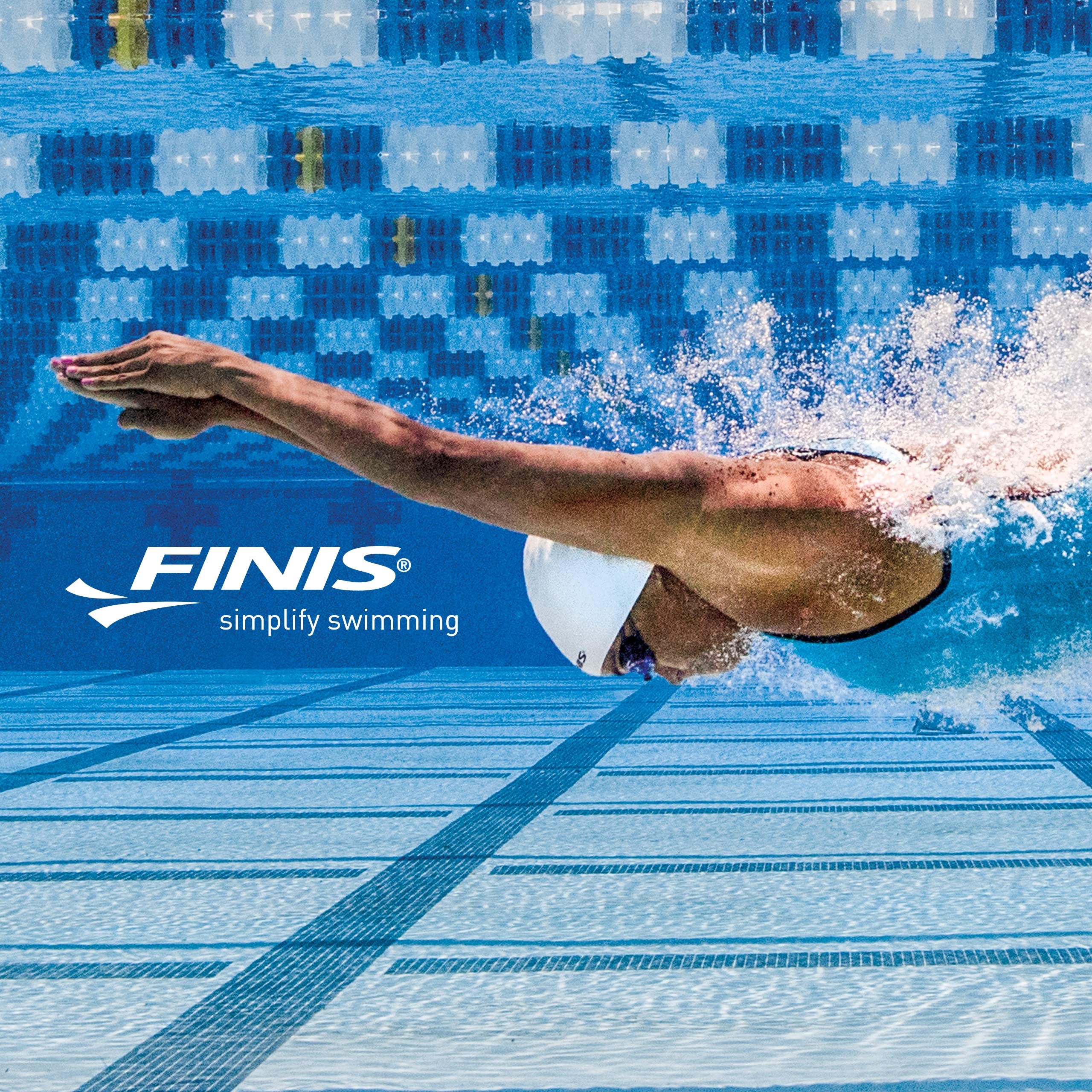 FINIS Shooter Fiberglass Monofin - Professional Swimming Fin for Men & Women - Improves Technique, Speed & Strength - Mermaid Style Swim Flipper for Pool Training, Freediving & Underwater Performance