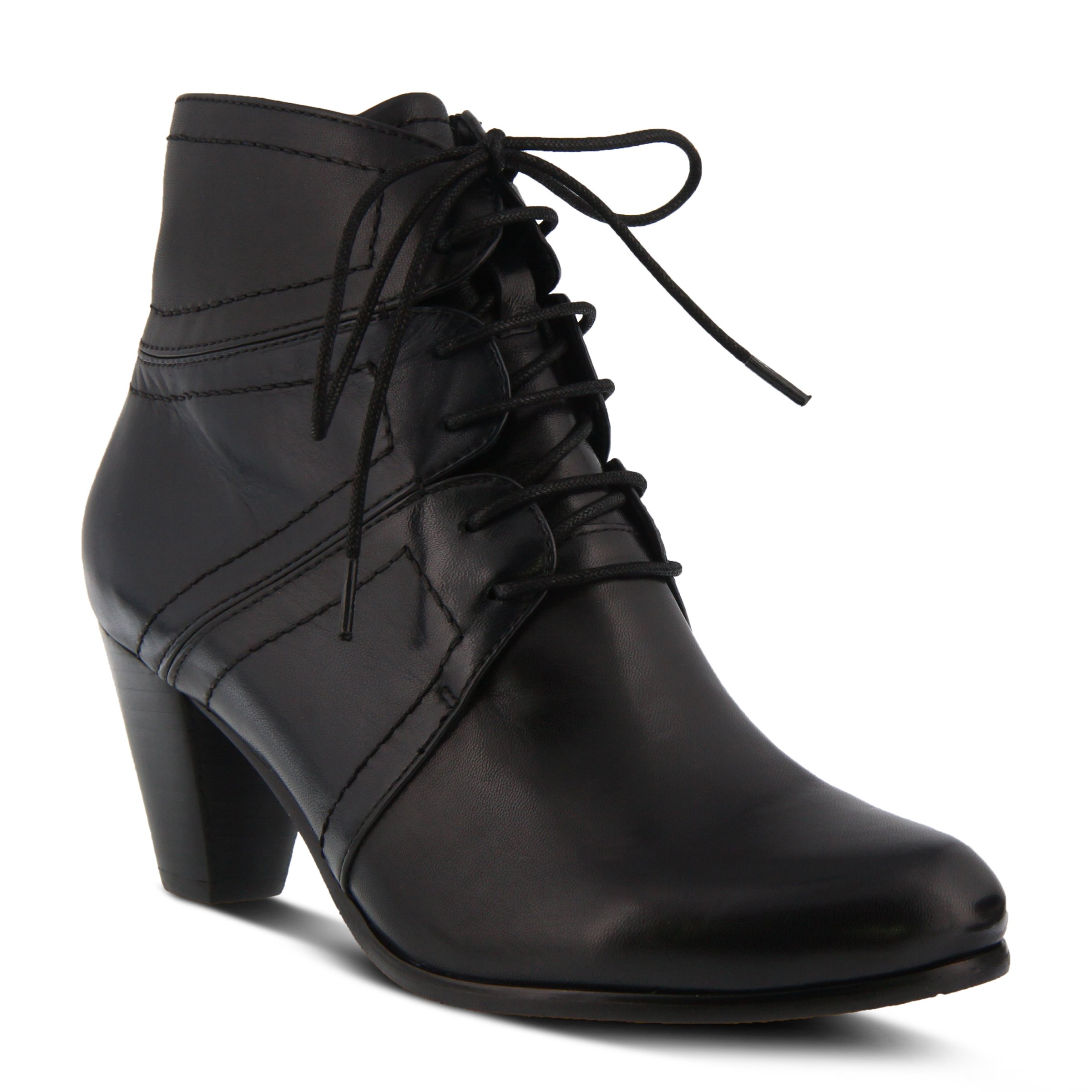Spring Step Women's Hilde Leather Bootie - Comfortable Ankle Boots for Fall & Winter, Fashion Casual & Work Shoes for Women