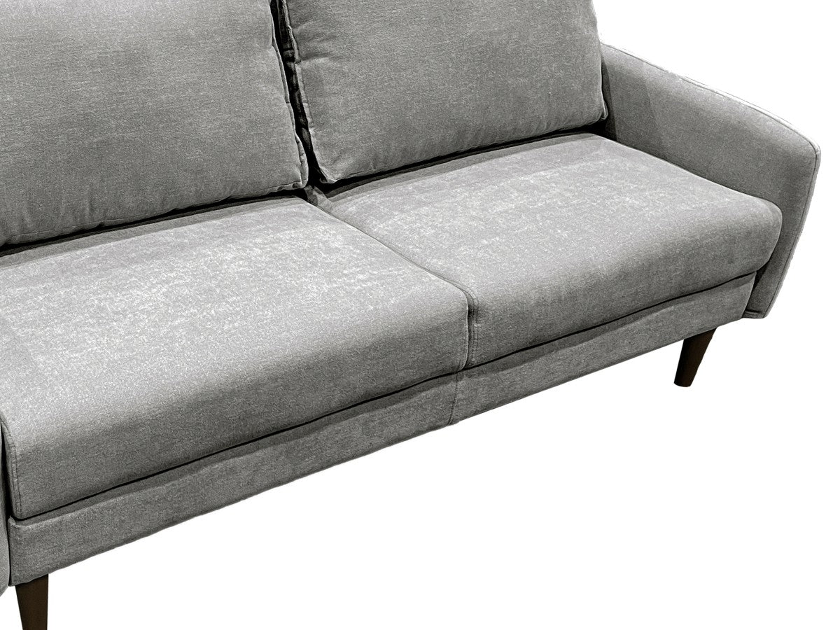 3 Seater Sofa Dark Grey - Modern Comfortable Couch for Living Room, Lounge, and Office - Free Shipping & Easy Assembly