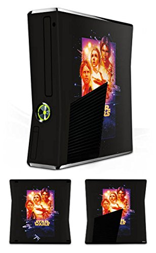 Star Wars Themed Xbox 360 Slim Skin Sticker - Compatible with Microsoft Console - Special Edition Gaming Decal for Fans & Collectors - Perfect for Gaming Setups, Themed Rooms & Gift Giving
