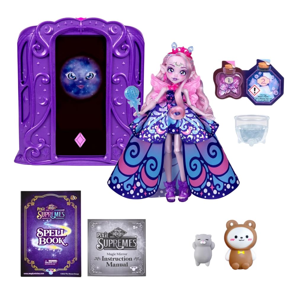 Magic Mixies Pixie Supremes Talking Magic Mirror with Luna The Butterfly Pixie Supreme 10.5