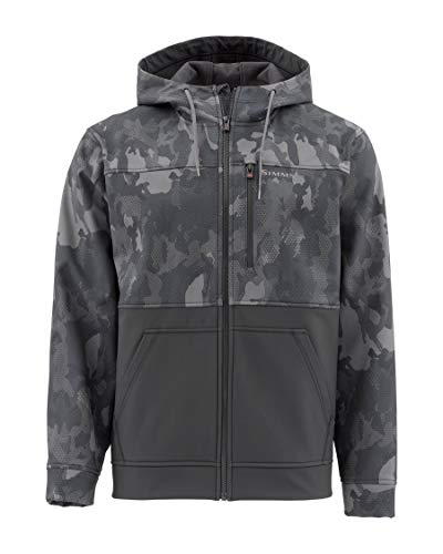 Simms Rogue Fleece Hoody - Water Resistant Sweatshirt for Men & Women | Warm Winter Pullover for Outdoor Activities, Hiking, Fishing & Camping