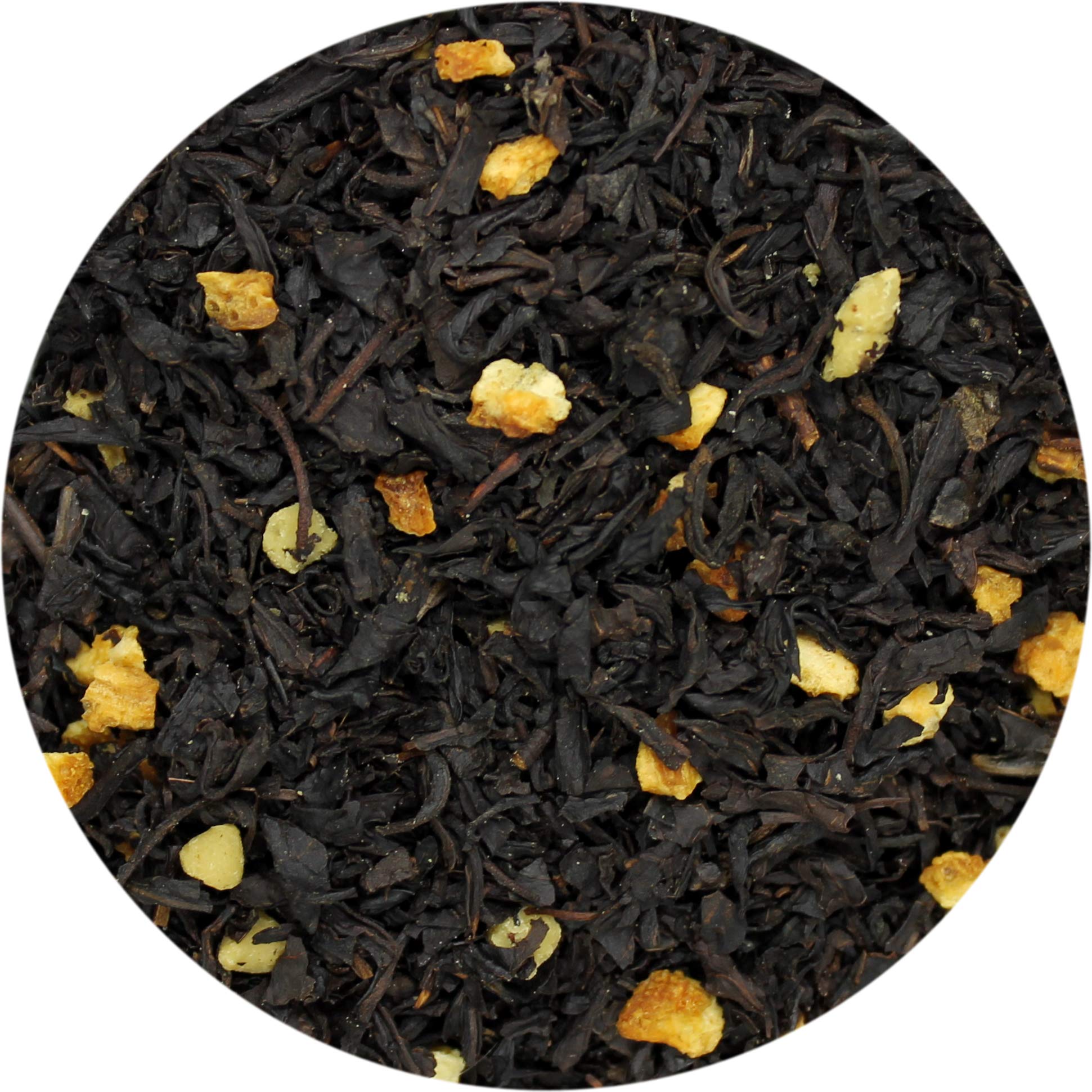 Premium Orange Vanilla White Chocolate Black Tea - 16oz Loose Leaf Tea for Relaxation & Afternoon Tea Time