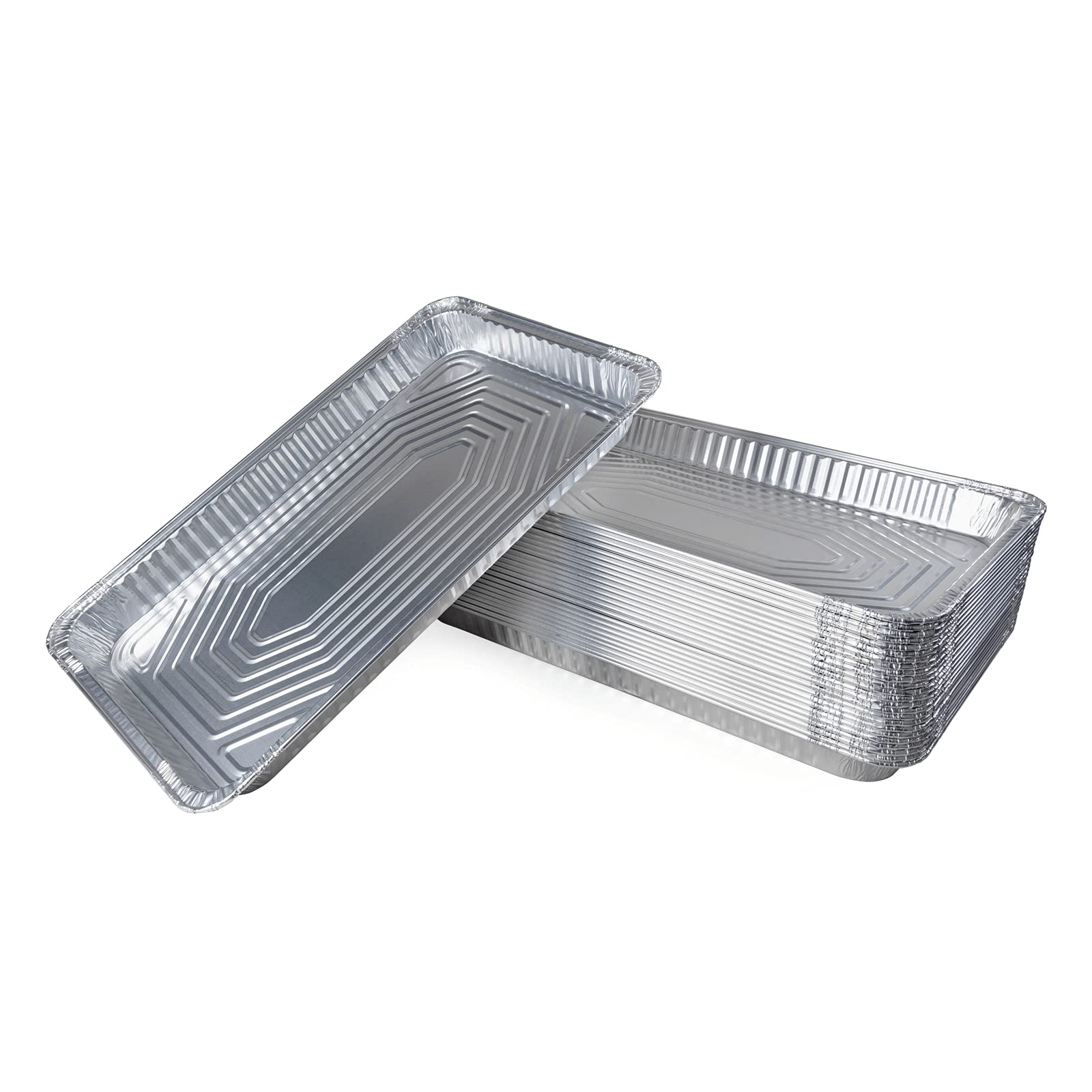 IDL Packaging Full Size Aluminum Steam Table Pans - 21