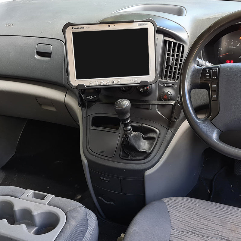 Industrial Evolution InDash Mount for Hyundai iLoad (2007-2015) - Secure Car Phone Holder for GPS Navigation & Hands-Free Calling While Driving