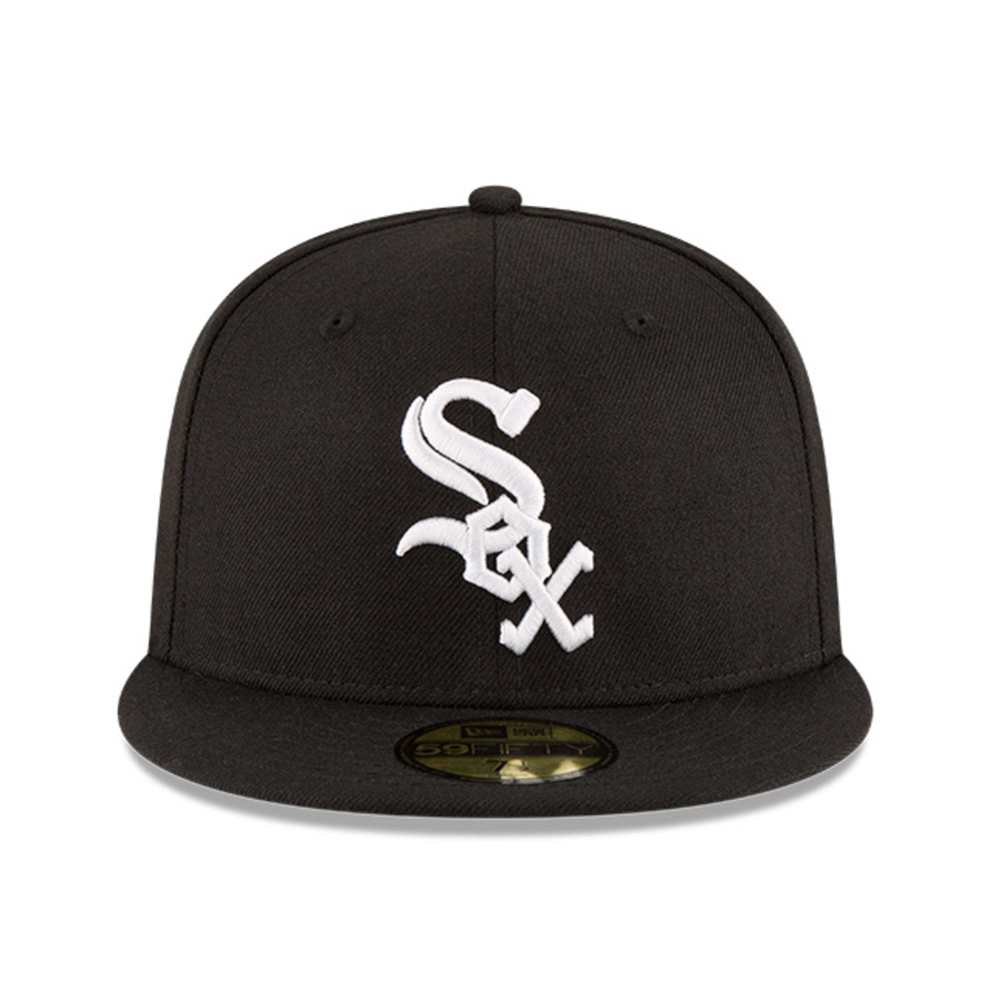 New Era 59Fifty Chicago White Sox 2005 World Series Patch Snapback Hat - Black MLB Baseball Cap for Men & Women - Perfect for Games, Collecting & Streetwear Fashion