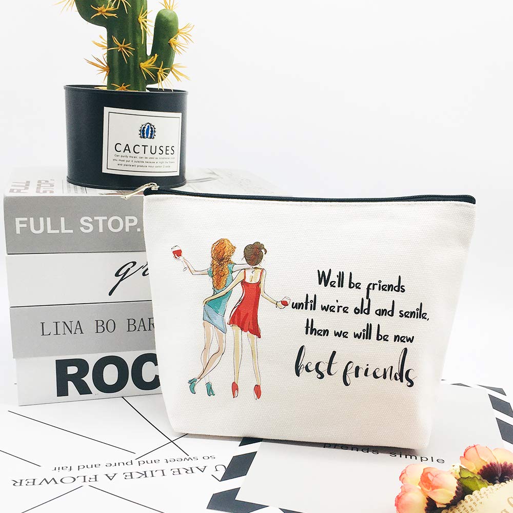 Personalized Makeup Bag for Women - Custom Cosmetic Pouch Gift for Birthday, Christmas, Anniversary | Great for Travel, Gym & Everyday Use