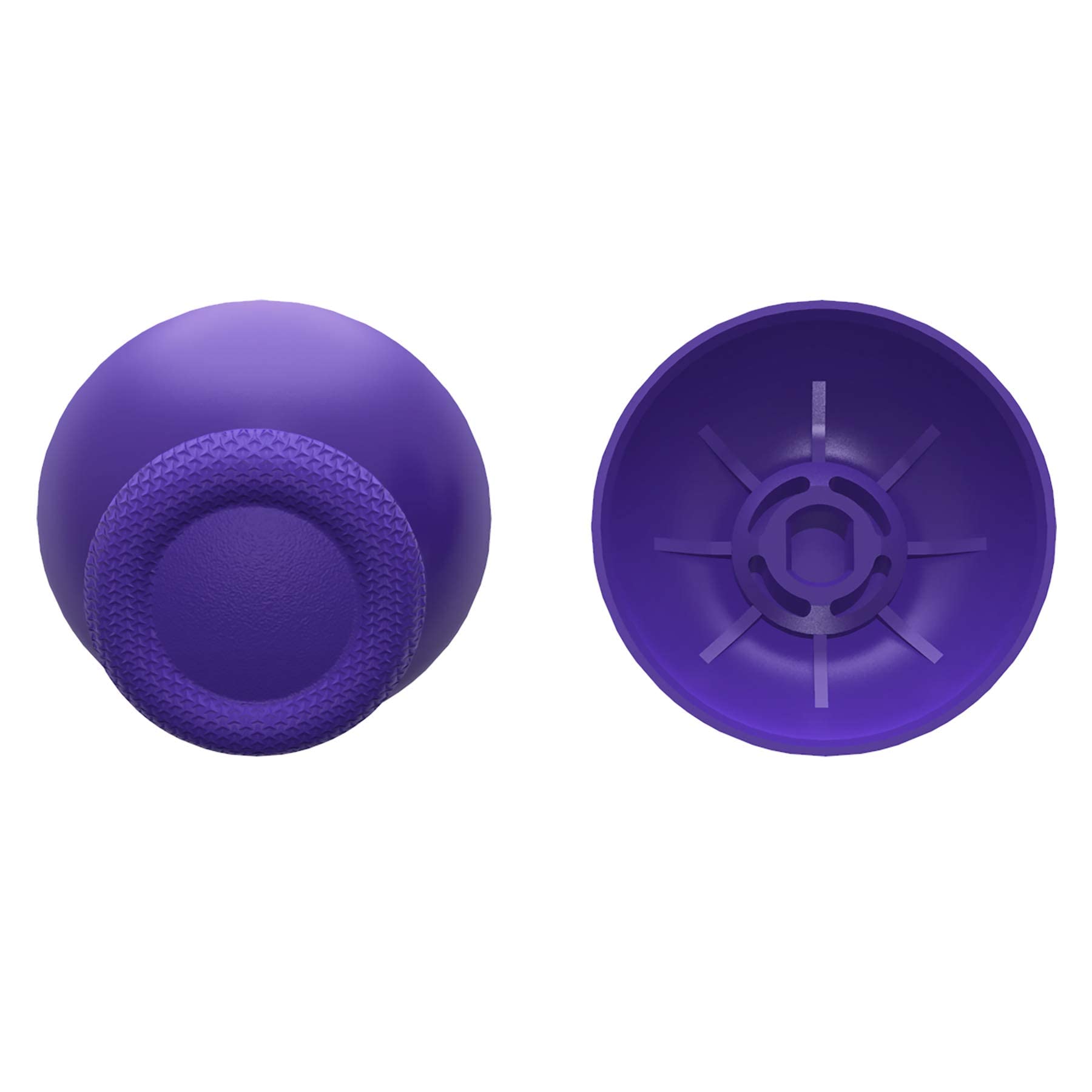 ExtremeRate Purple PS5 Controller Thumbsticks - Compatible with PS4 for Gaming