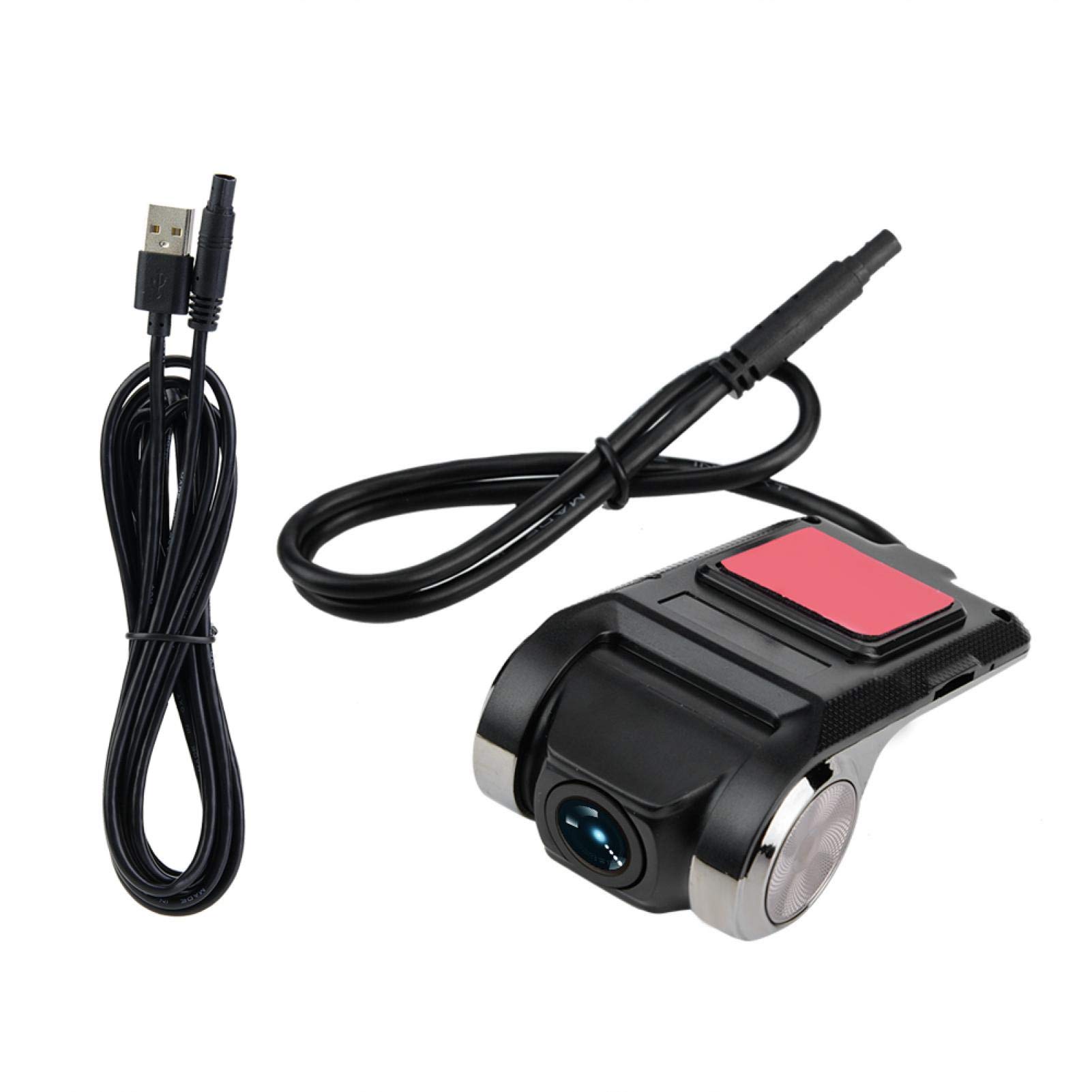 Estink Dash Camera for Cars - 1080P HD Loop Recording, USB DVR On-Dash Camera with Night Vision & G-Sensor - Perfect for Road Trips, Commuting and Vehicle Security