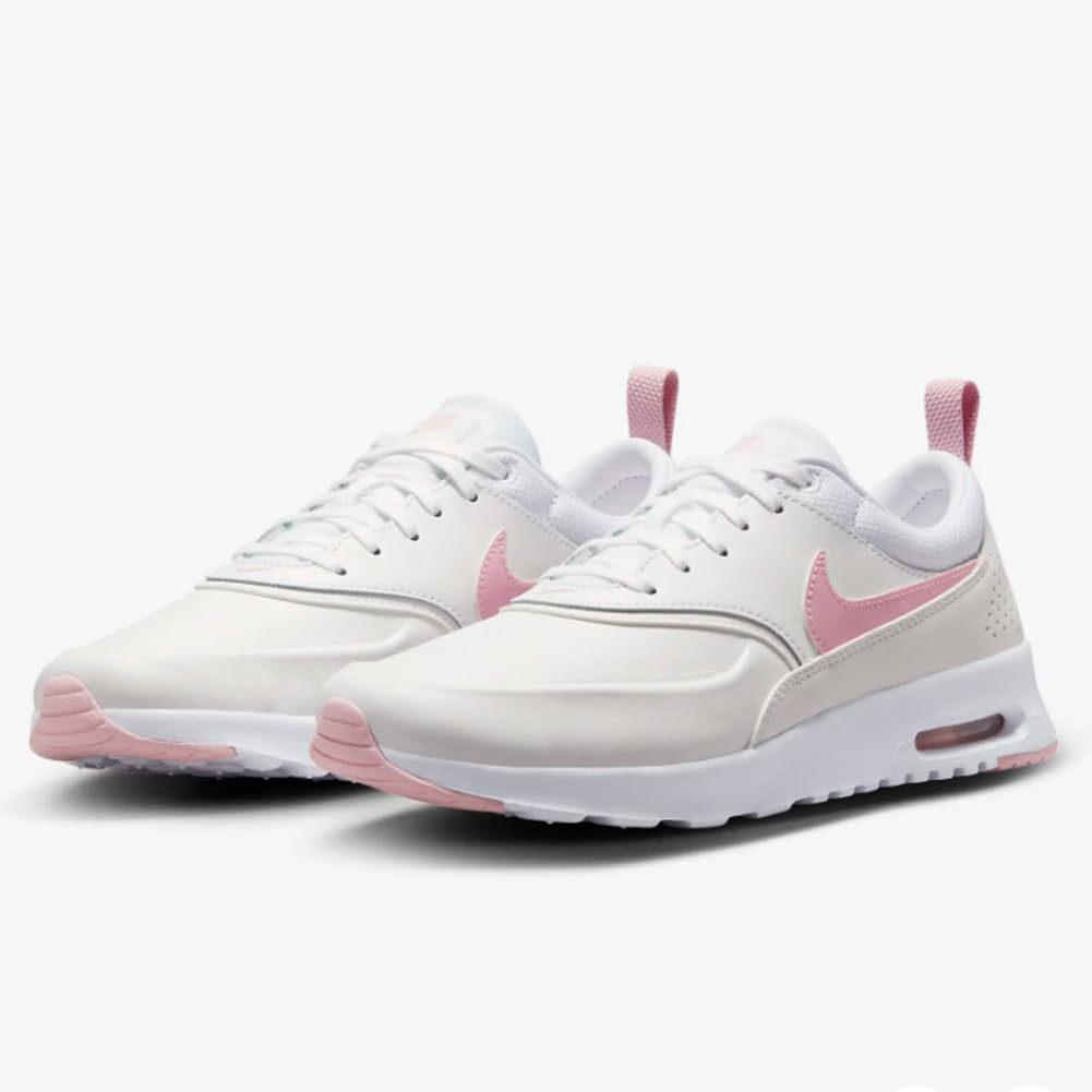 Nike Women's Air Max Thea Running Shoes - Lightweight Fitness & Training Sneakers for Women, White, Size 6.5 Medium (B,M) - Perfect for Gym Workouts, Jogging & Casual Wear