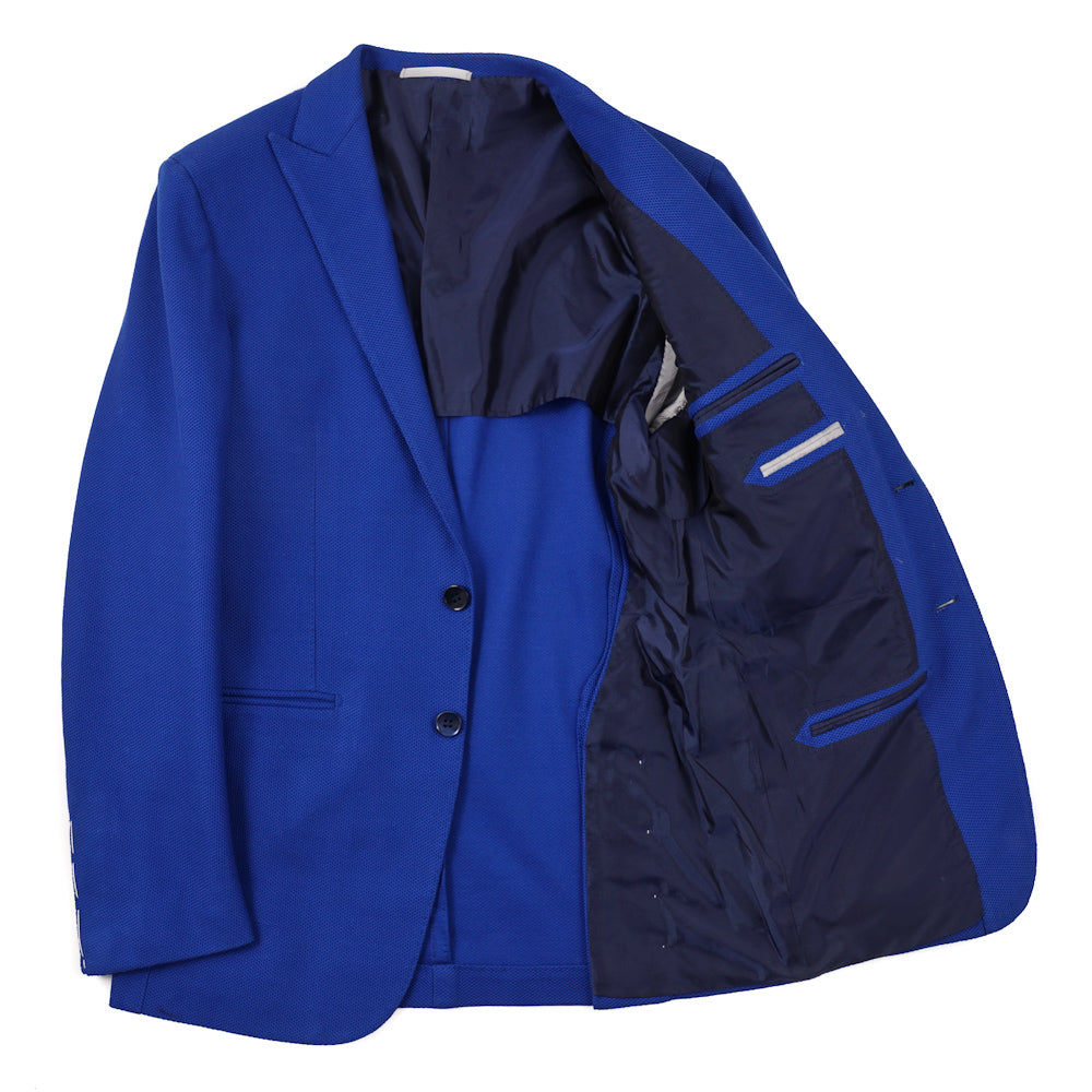 Mauro Blasi Men's Slim Fit Sport Coat with Peak Lapels - Formal Business Blazer for Office, Wedding & Special Occasions