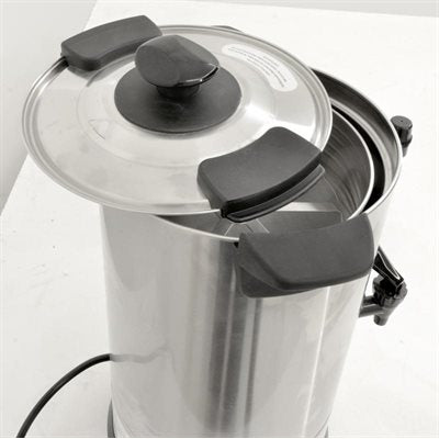 Nella 9.6 Liter Stainless Steel Coffee Urn - Large Capacity Commercial Coffee Maker for Restaurants, Offices & Catering Events