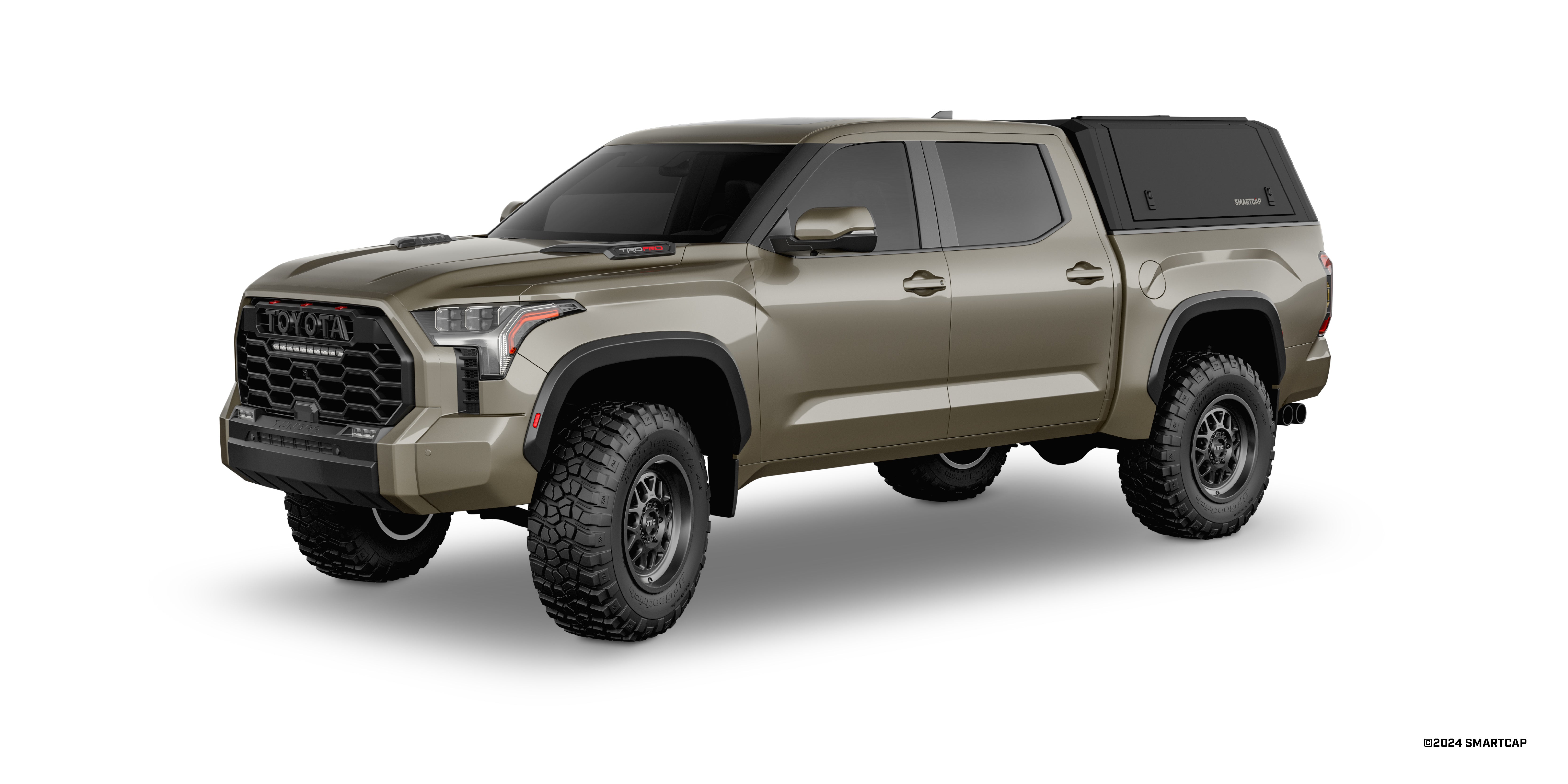 SmartCap EVOd Defender Truck Bed Cover for 2022+ Toyota Tundra 5.5' Short Bed - Durable Tonneau Cover for Hauling & Outdoor Adventures