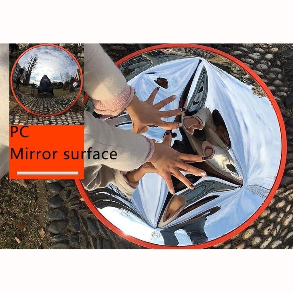 80cm Convex Safety Mirror for Highways & Intersections - Traffic Blind Spot Mirror for Roadside, Parking Lots & Public Areas | Ideal for Accident Prevention & Enhanced Visibility