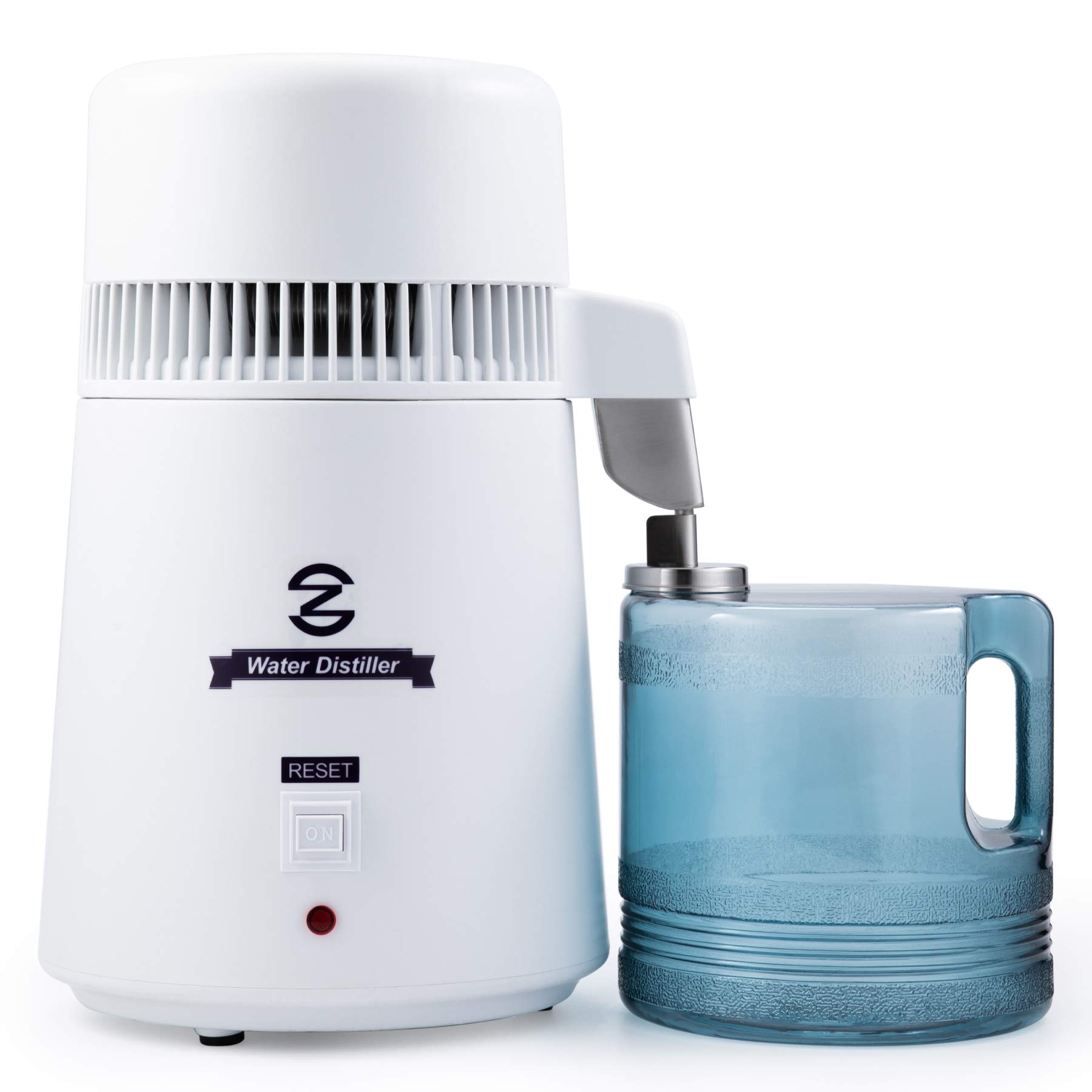 CO-Z 1 Gallon (4L) Countertop Water Distiller Machine - Pure Distilled Water Maker for Home, Office & Travel | Perfect for Drinking, Cooking, Baby Formula & Medical Use