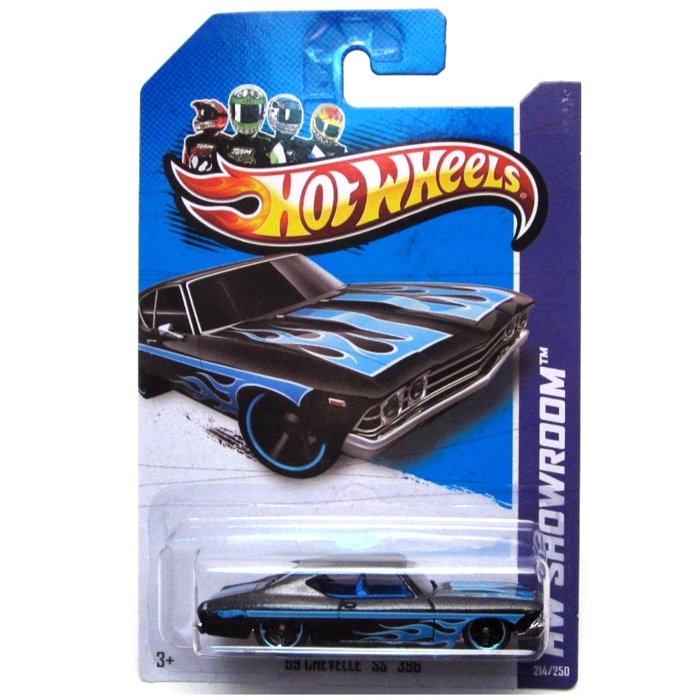 Hot Wheels '69 Chevelle SS 396 Die-Cast Car - 1:64 Scale Collectible Toy Vehicle for Kids & Adults - Perfect for Display, Play & Racing Scenes