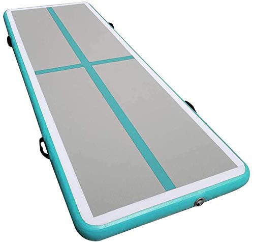 Inflatable Tumbling Air Track Mat - Non-Slip Gym Floor for Gymnastics, Cheerleading & Home Workouts - Perfect for Indoor Training, Kids Play & Fitness Exercises