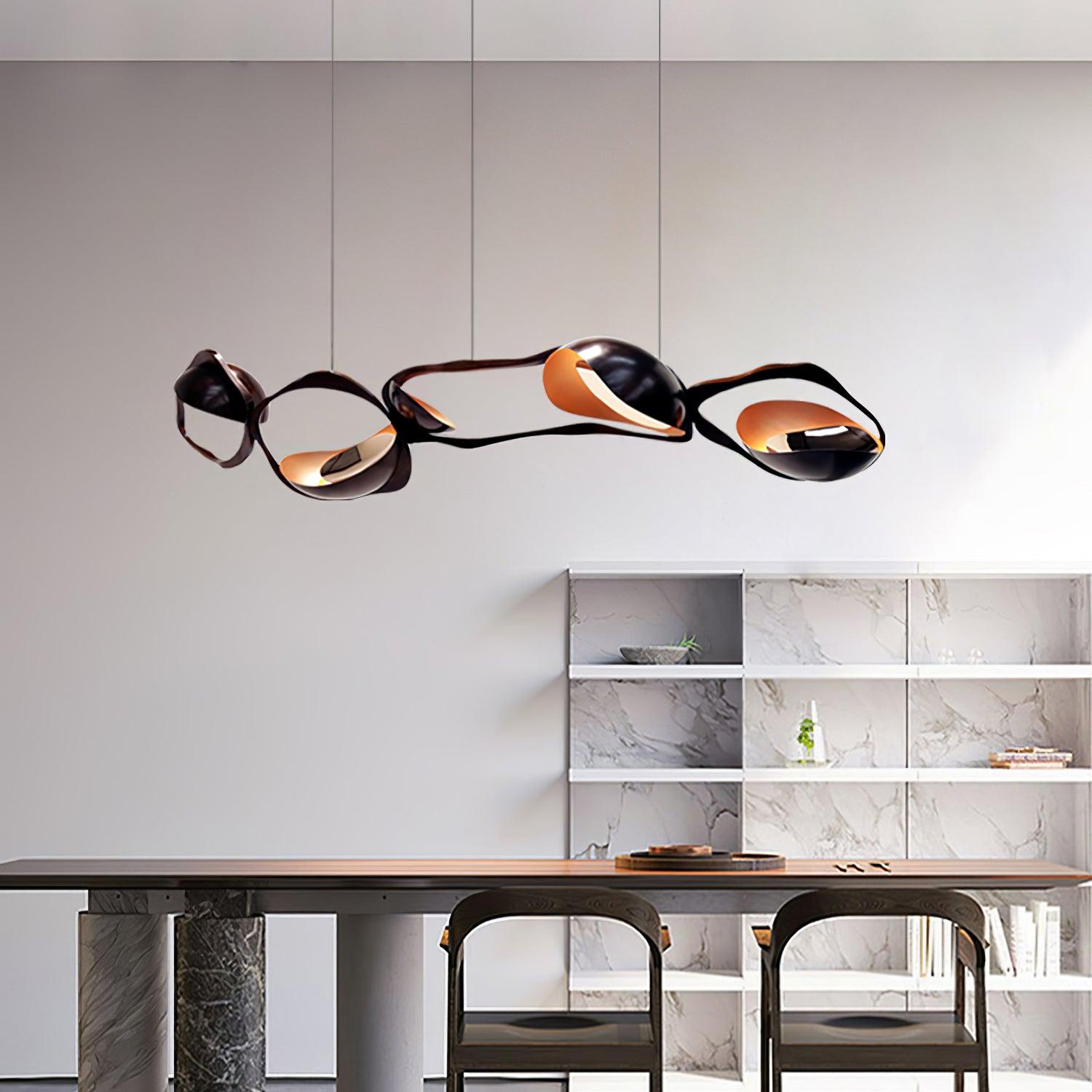 Stylish Muscularity Pendant Lamp - Modern Ceiling Light Fixture for Dining Room, Kitchen Island & Bedroom Decor