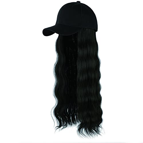 black hat+black hair