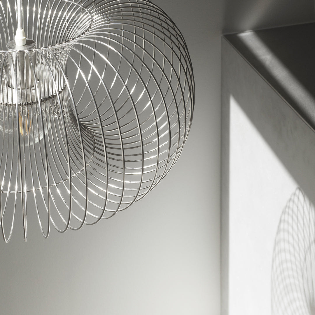 Simon Legald Coil Wall Lamp by Normann Copenhagen - Modern Scandinavian Design for Living Room, Bedroom, or Hallway Lighting