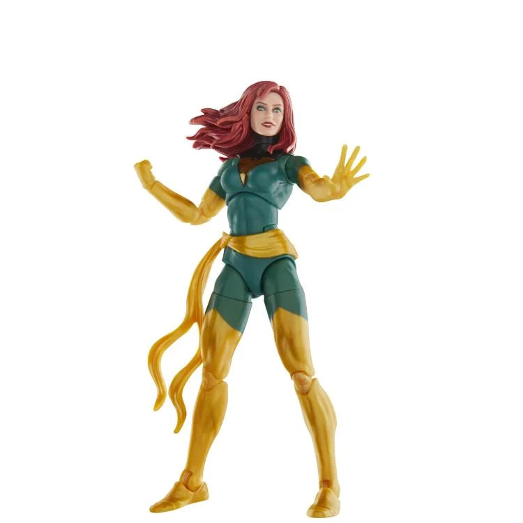 Jean Grey with Phoenix Force X-Men Marvel Legends Series Deluxe 6-Inch Action Figure - Collectible Toy for Marvel Fans, Superhero Display & Comic Book Scenes