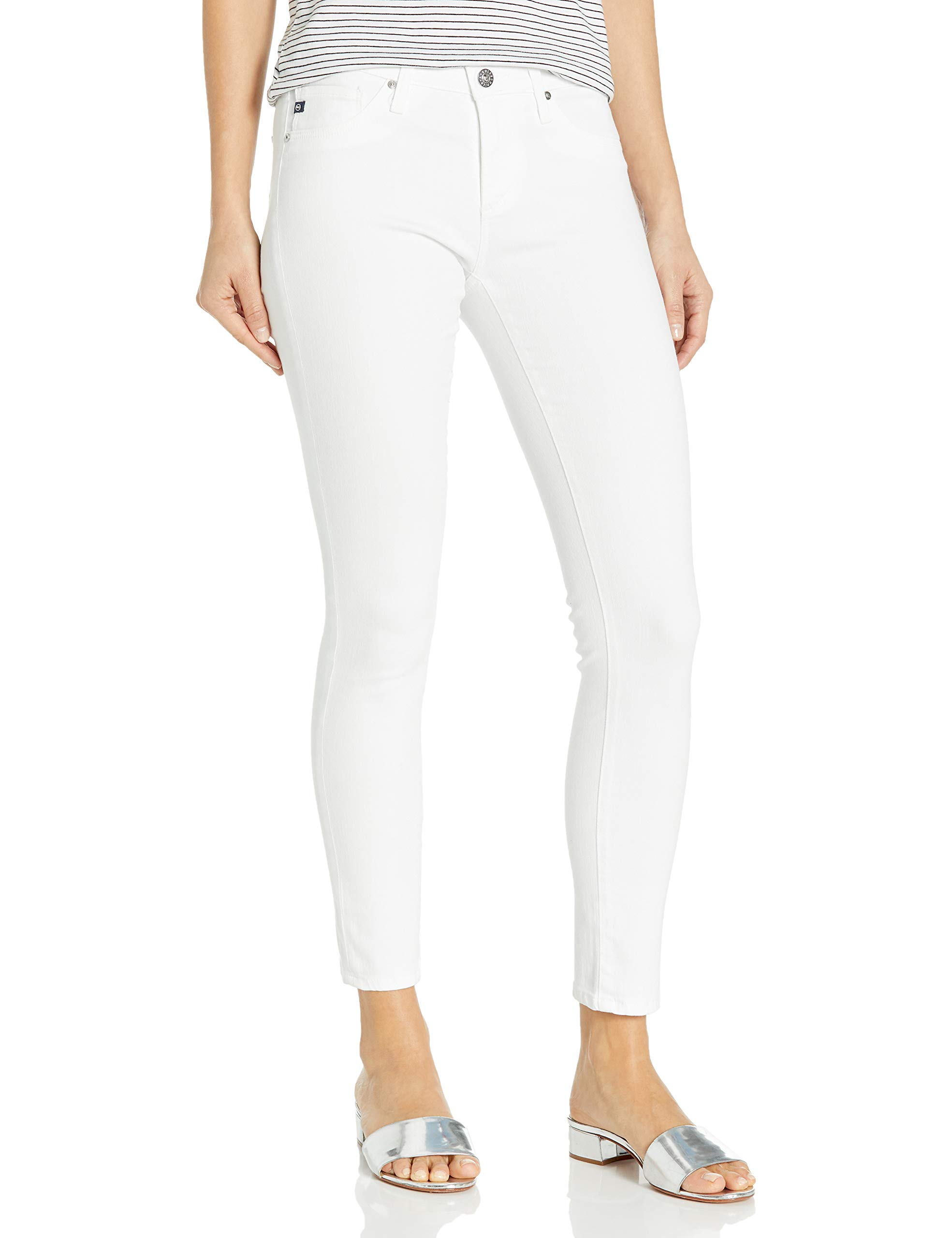 AG Adriano Goldschmied Women's Super Skinny Ankle Legging Jeans - High Stretch Denim Pants for Casual Wear & Night Out