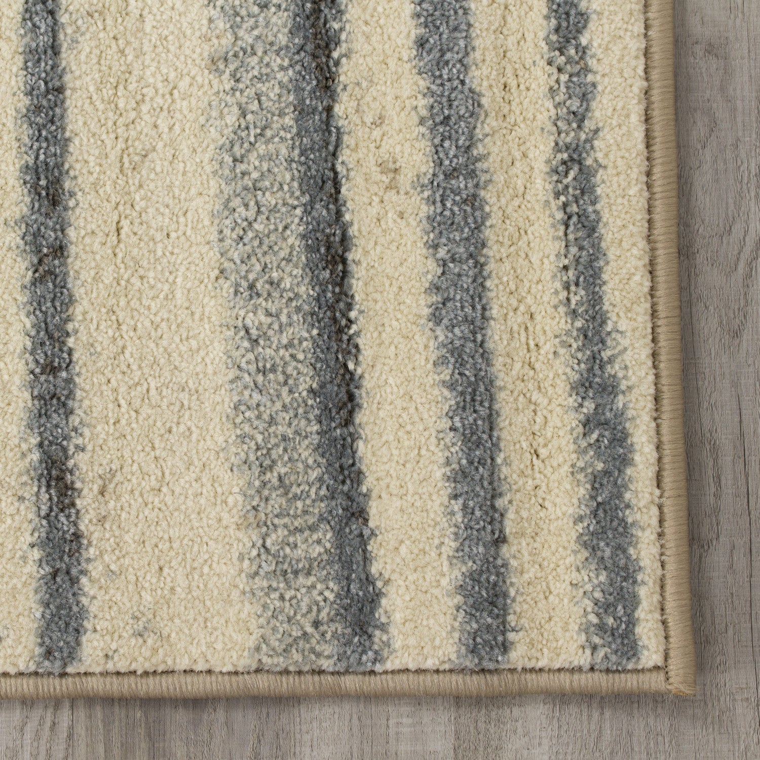 Castella Blue Cream Serene Arches Rug - Soft Modern Bohemian Area Rug for Living Room, Bedroom, Nursery - Non-Slip Comfortable Floor Mat for Home Decor