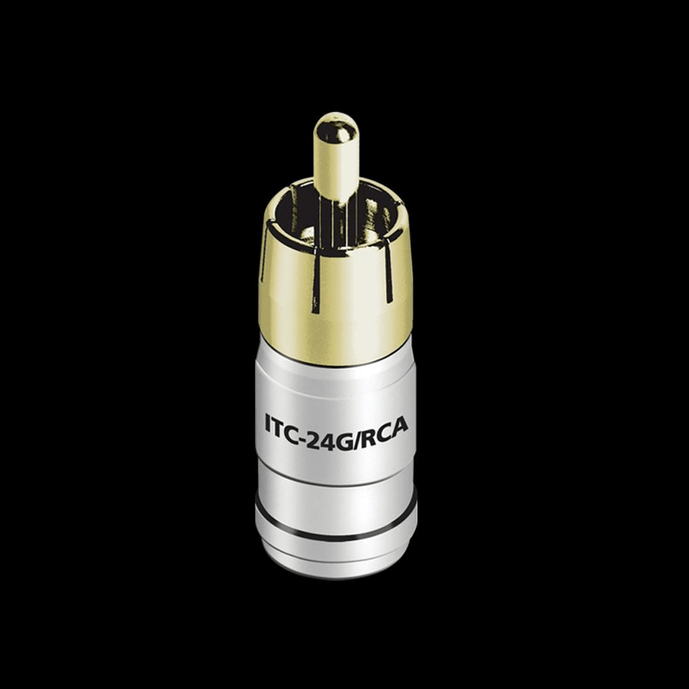 AudioQuest ITC 24G/RCA High-Performance Digital Audio Cable - Premium RCA to RCA Interconnect for Home Theater & Hi-Fi Systems - Perfect for Connecting CD Players, Amplifiers & Audio Components