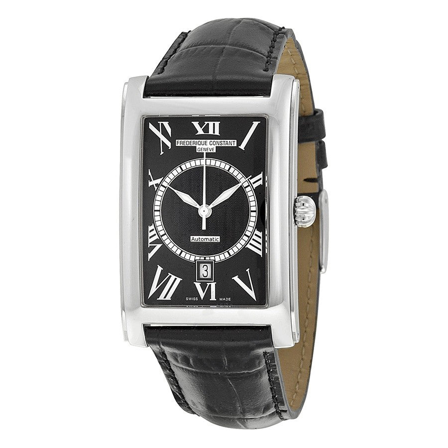 Frederique Constant Carree Automatic FC 303BS4C26 Men's Luxury Watch - Swiss Made, Stainless Steel, Sapphire Crystal - Perfect for Business, Formal Events & Special Occasions